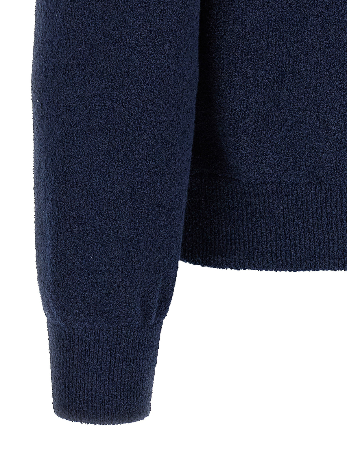 Roberto Collina Blue Cotton Sweatshirt