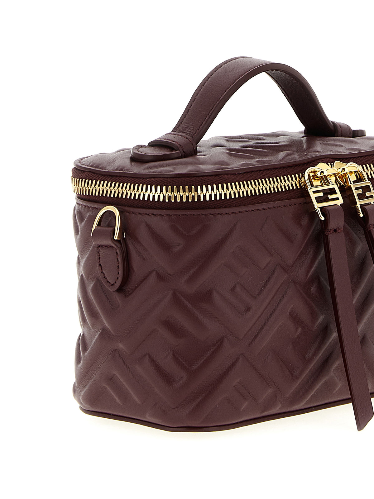Fendi Multicolor Lamb Leather Handbag