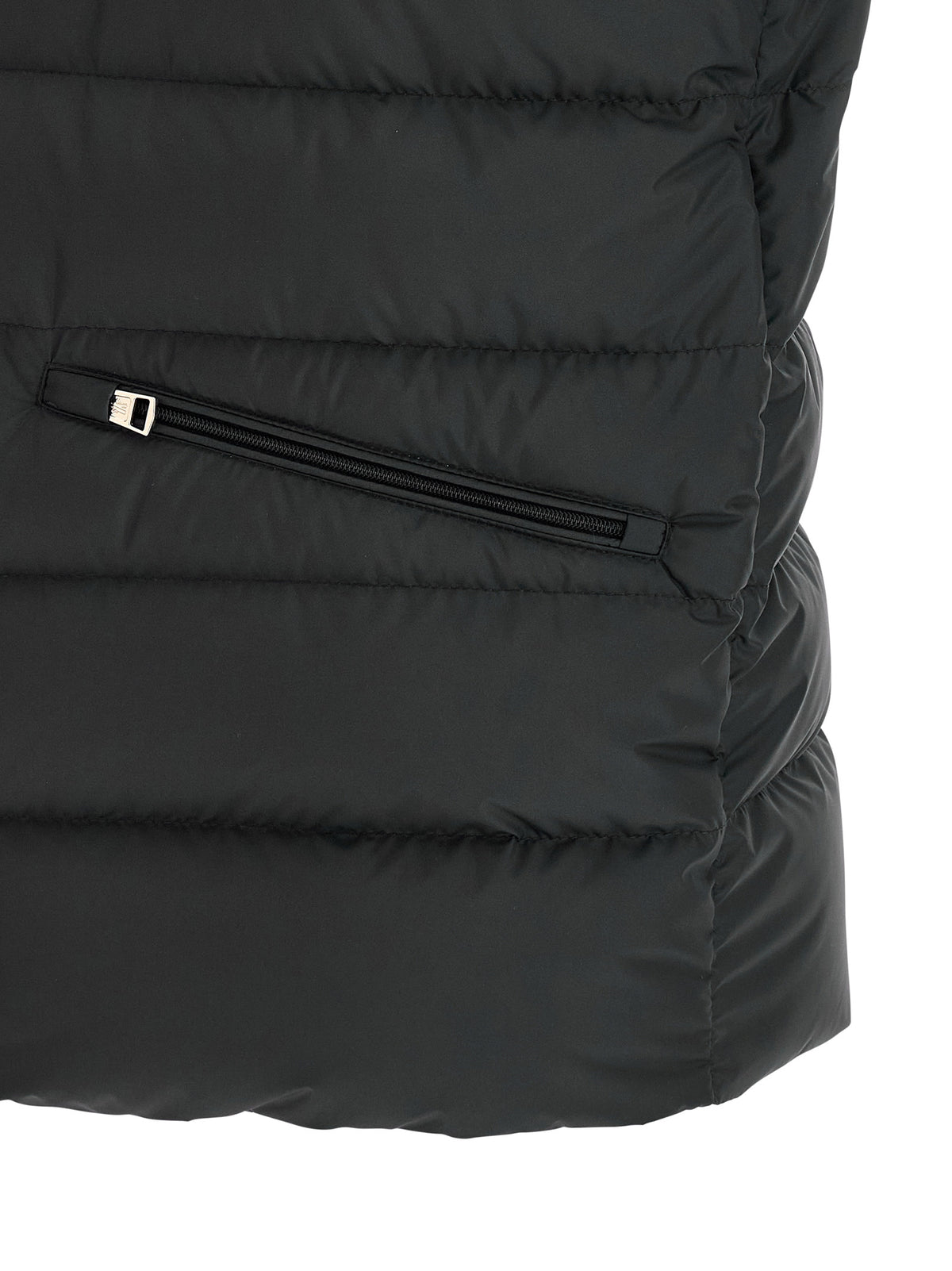 Moncler Black Polyester Sleeveless Jacket