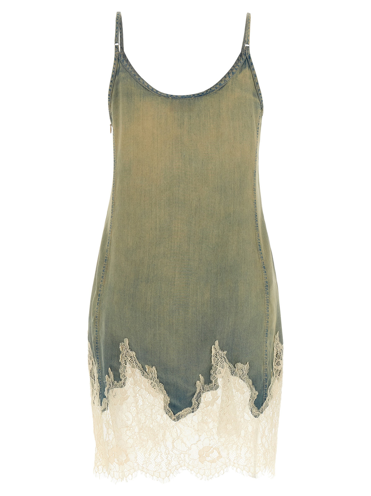 Diesel Beige Lyocell Short Dress