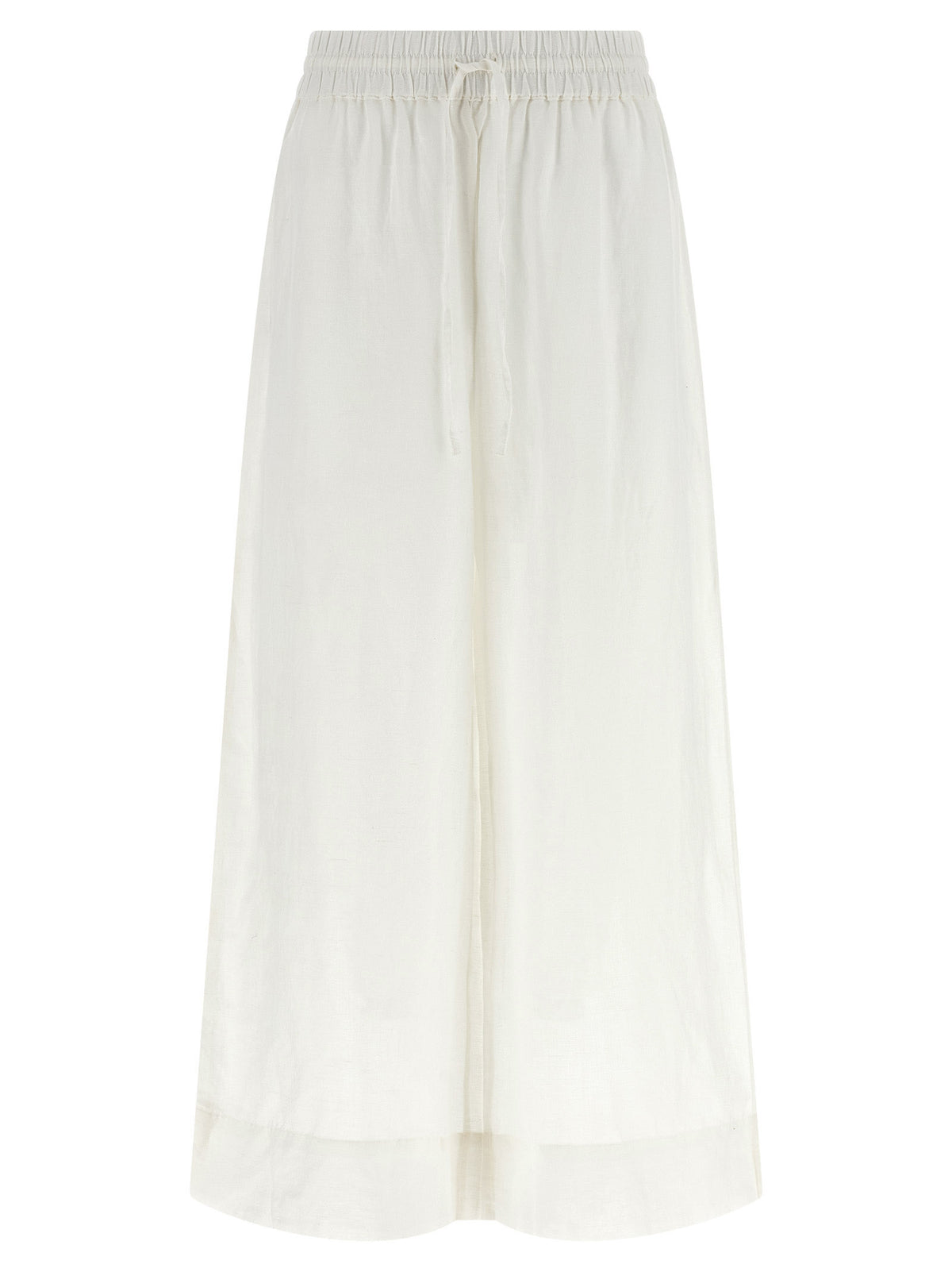 Polo Ralph Lauren White Linen Casual Pants