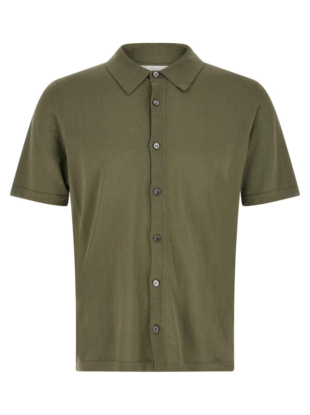 Roberto Collina Bicolor Cotton Blouse