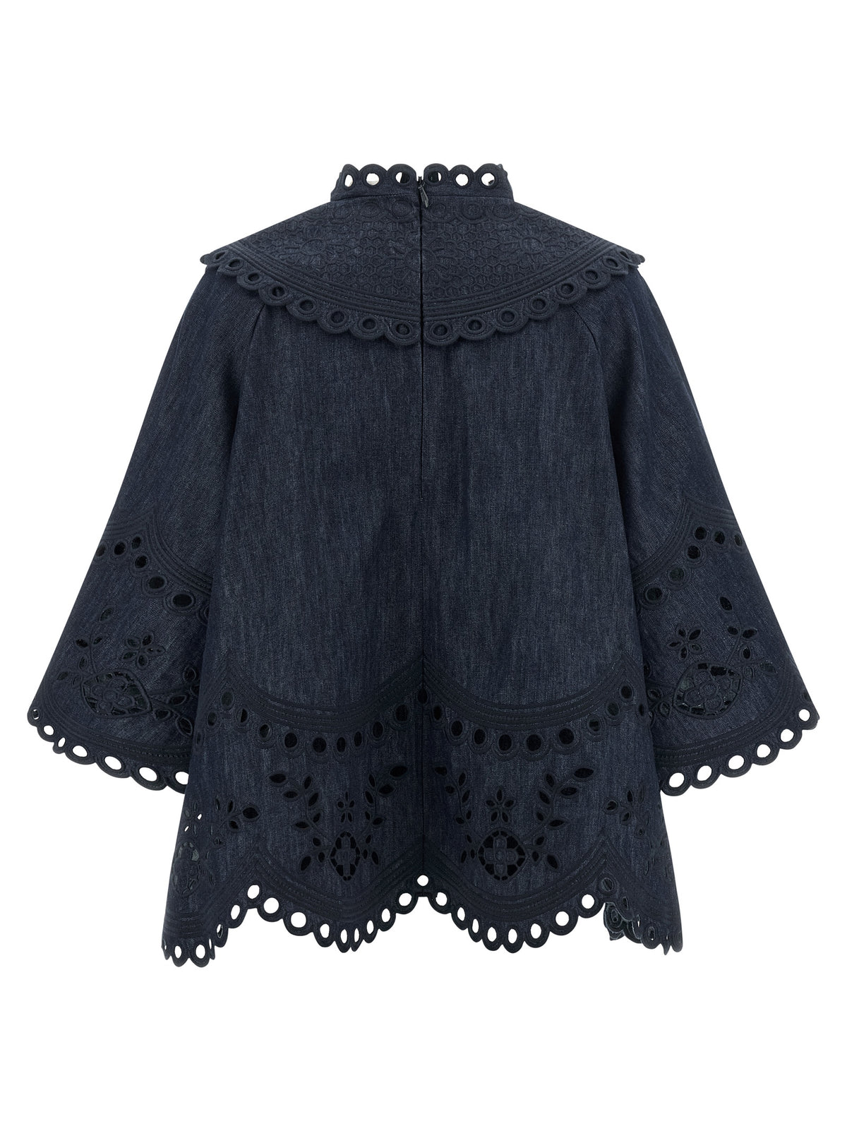 Zimmermann Blue Cotton Blouse