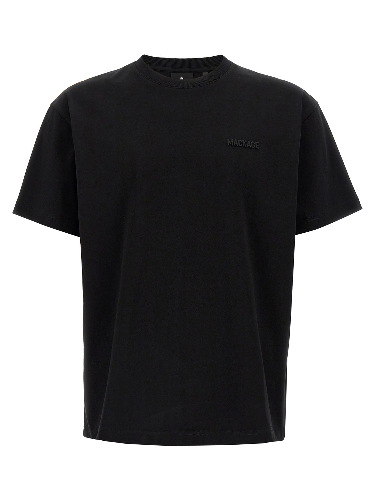 Mackage Black Cotton T-Shirt