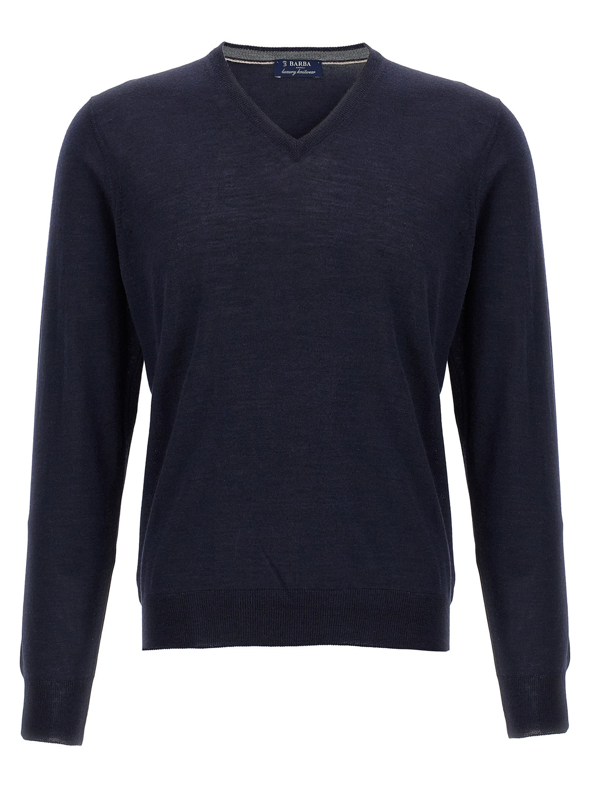 Barba Napoli Blue Wool Cardigan