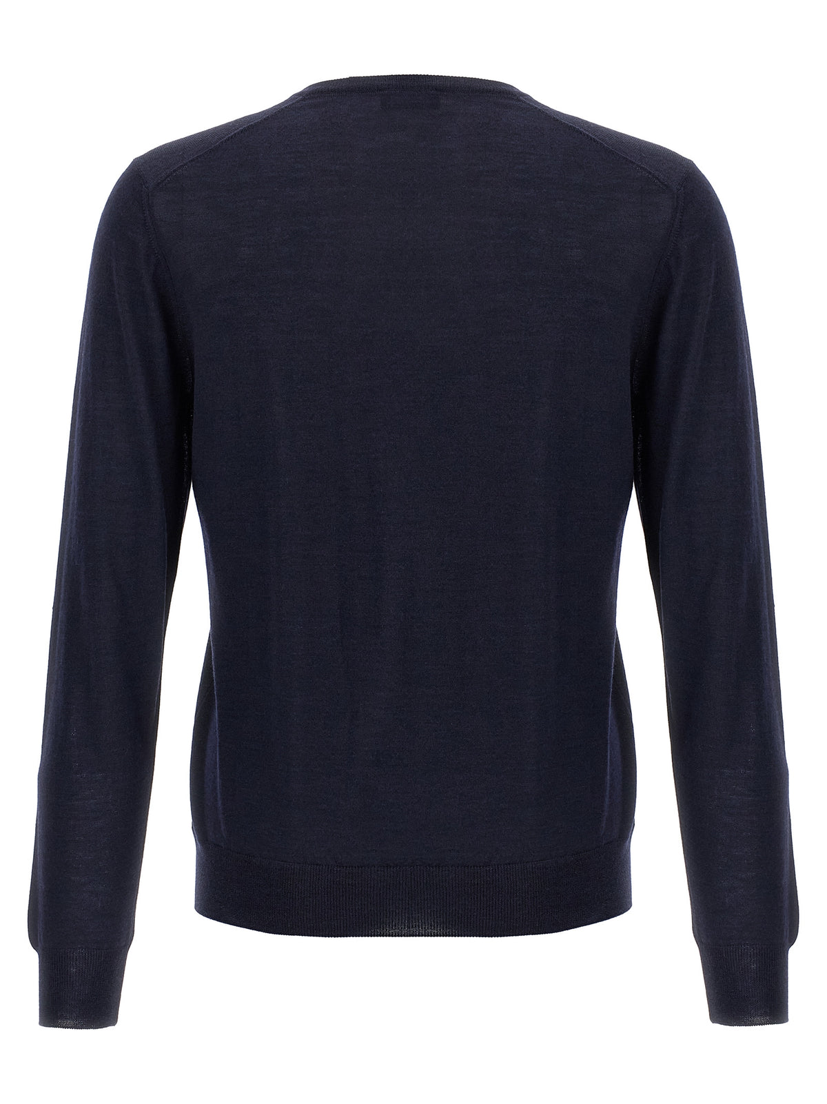 Barba Napoli Blue Wool Cardigan