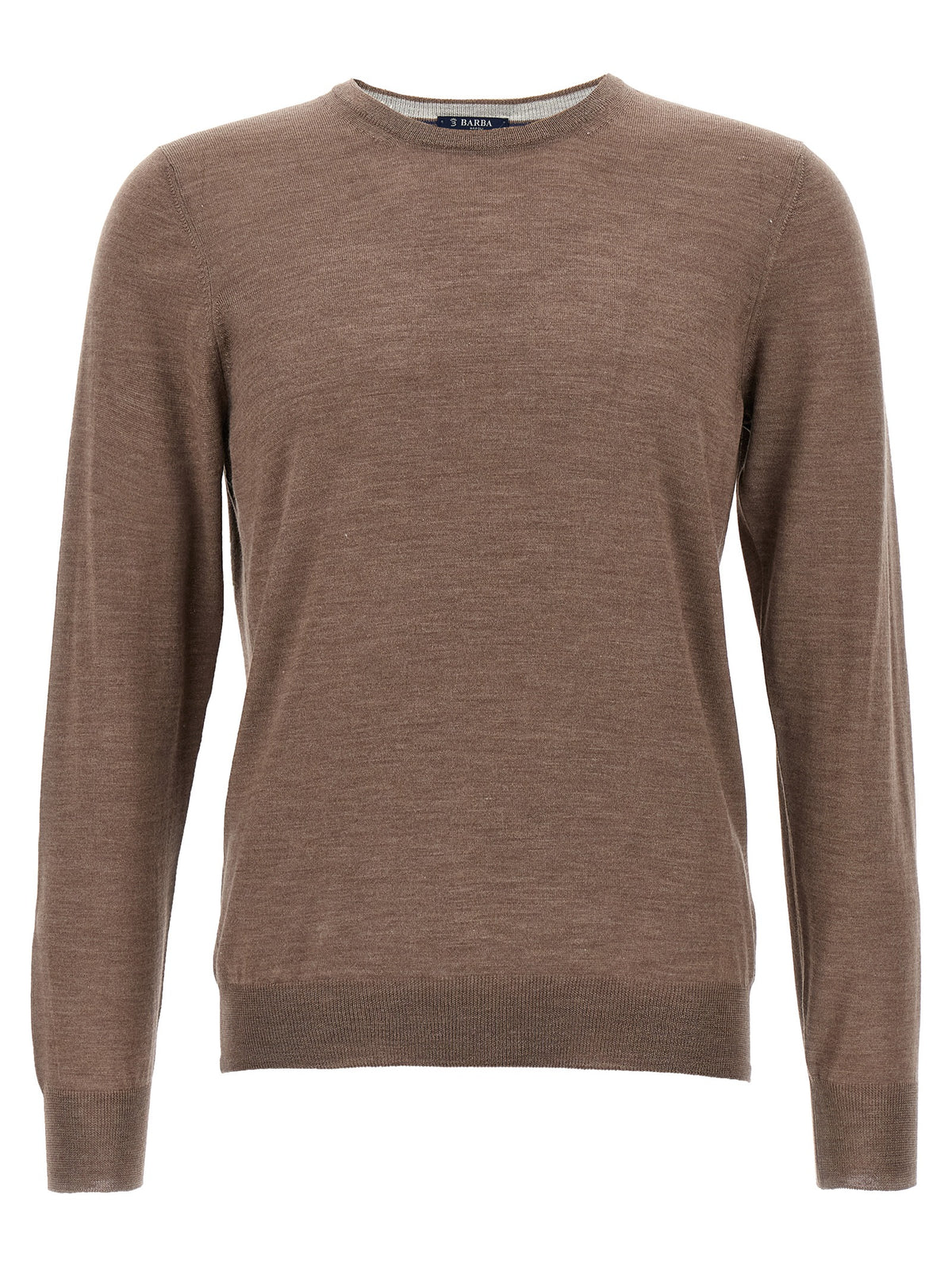 Barba Napoli Brown Wool Cardigan