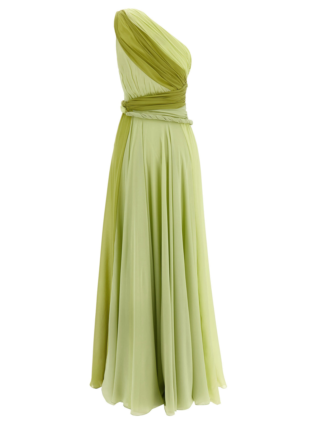 Giambattista Valli Bicolor Silk Long Dress