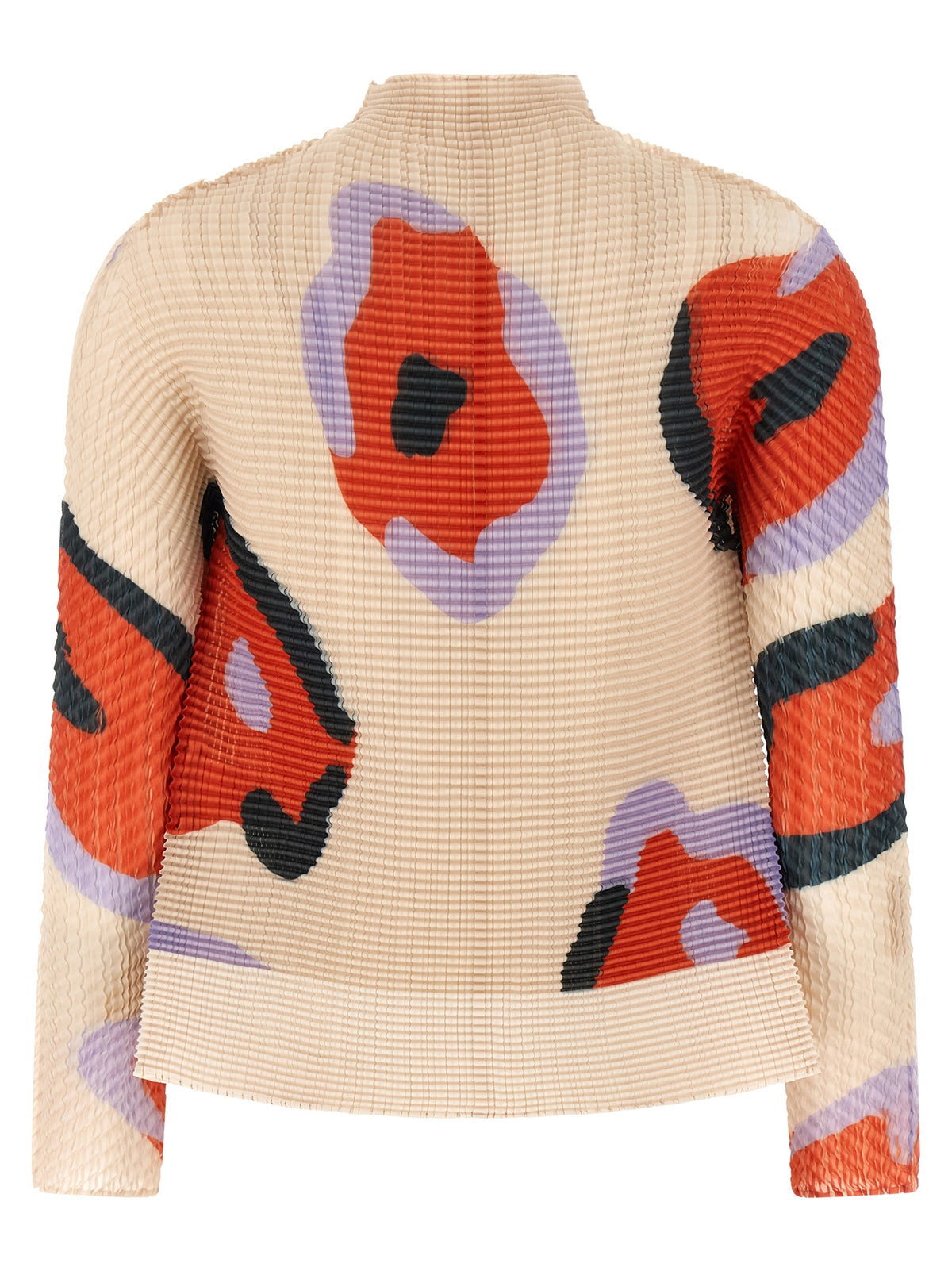 Issey Miyake Beige Polyester Cardigan
