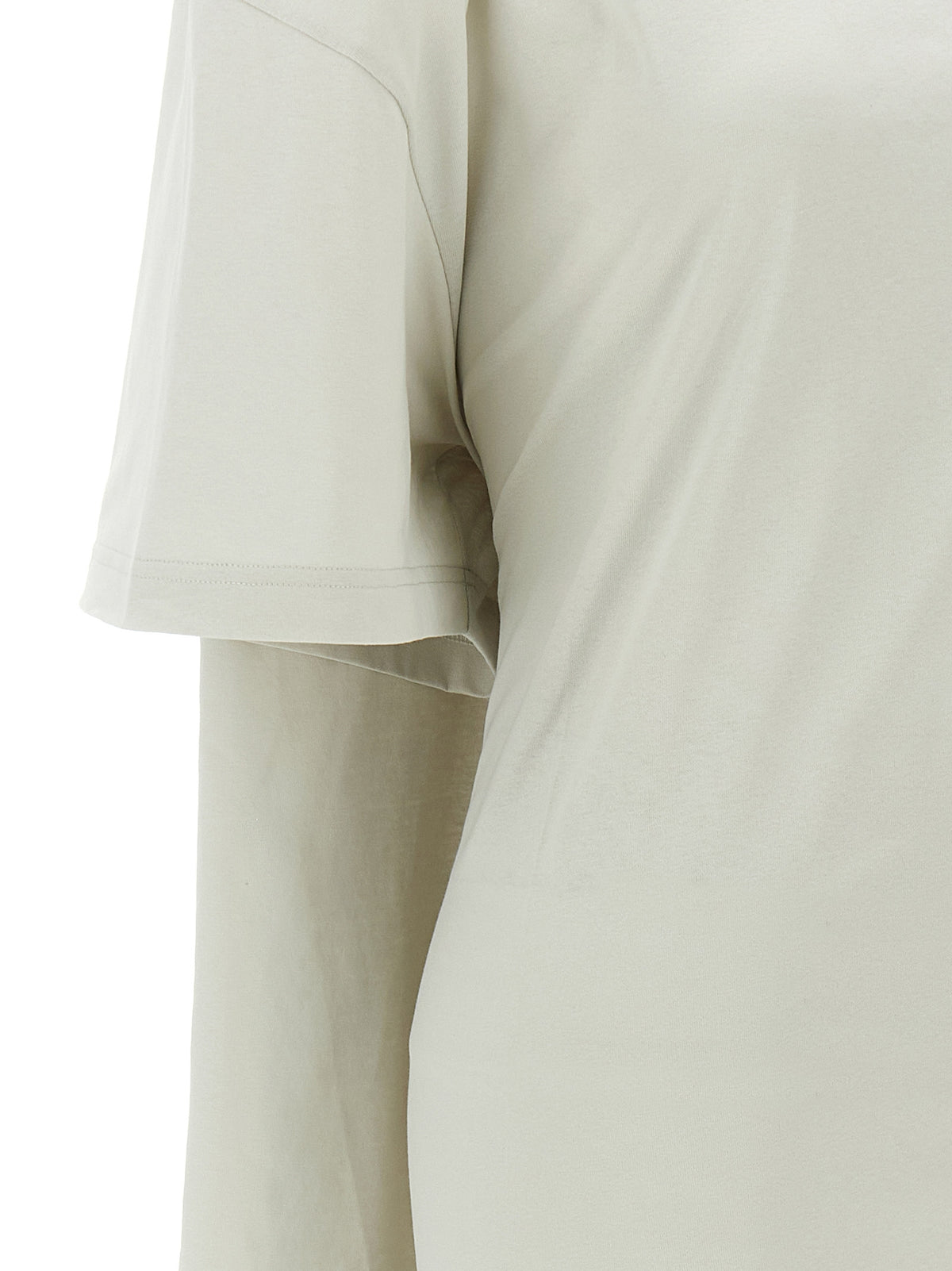 Balenciaga Gray Cotton Short Dress