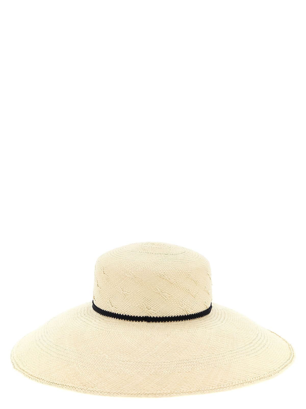 Maison Michel Beige Fabric Sunhat