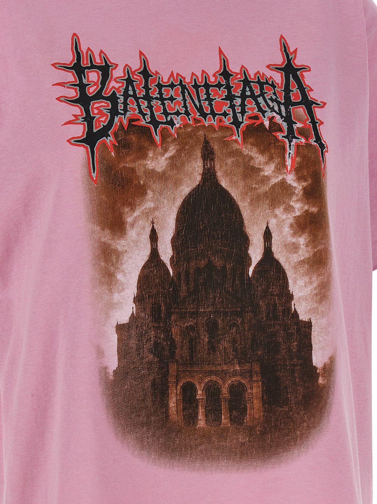 Balenciaga Multicolor Cotton T-Shirt