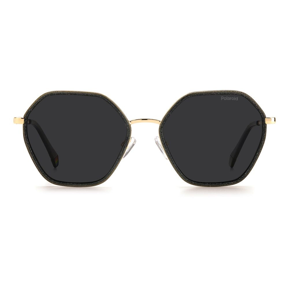 Polaroid Gray Plastic Sunglasses