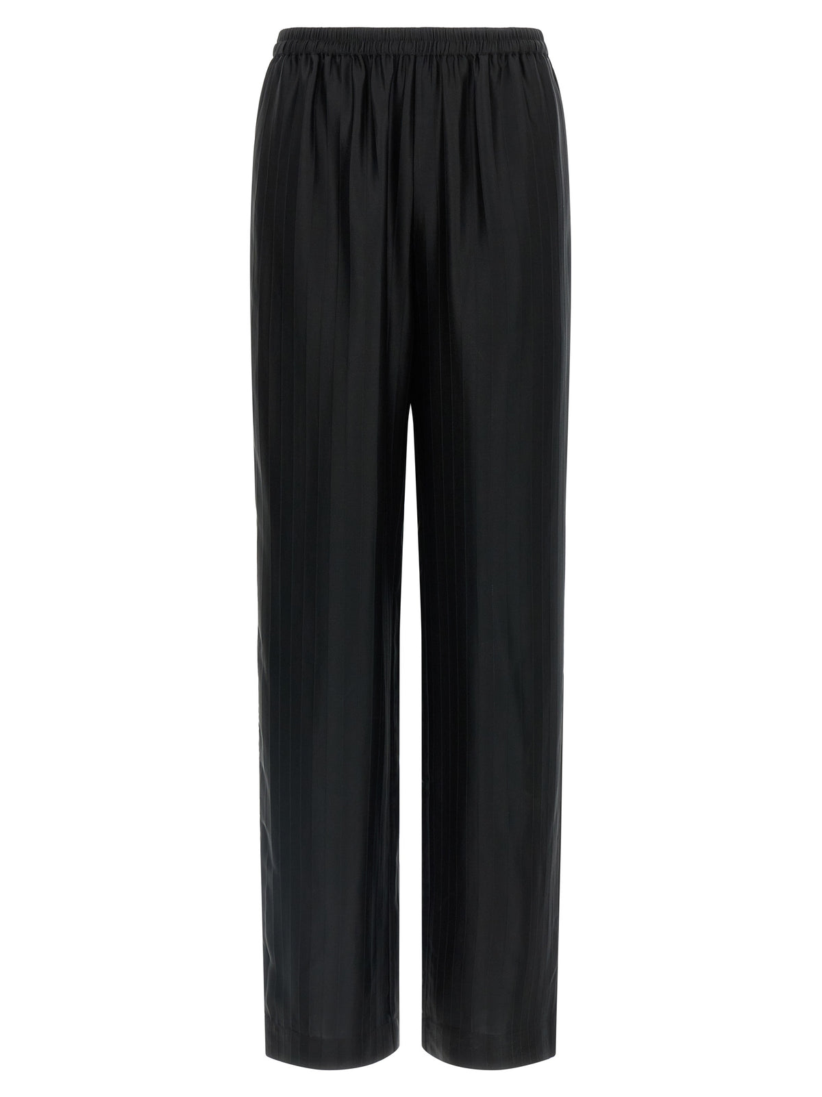 Loulou De Saison Black Viscose Casual Pants