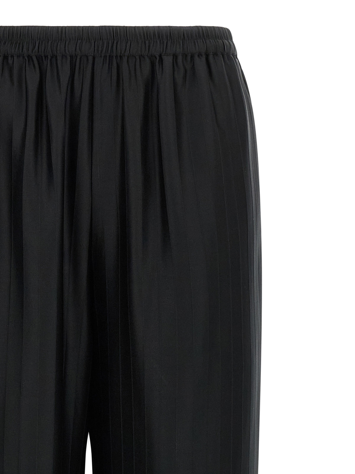 Loulou De Saison Black Viscose Casual Pants