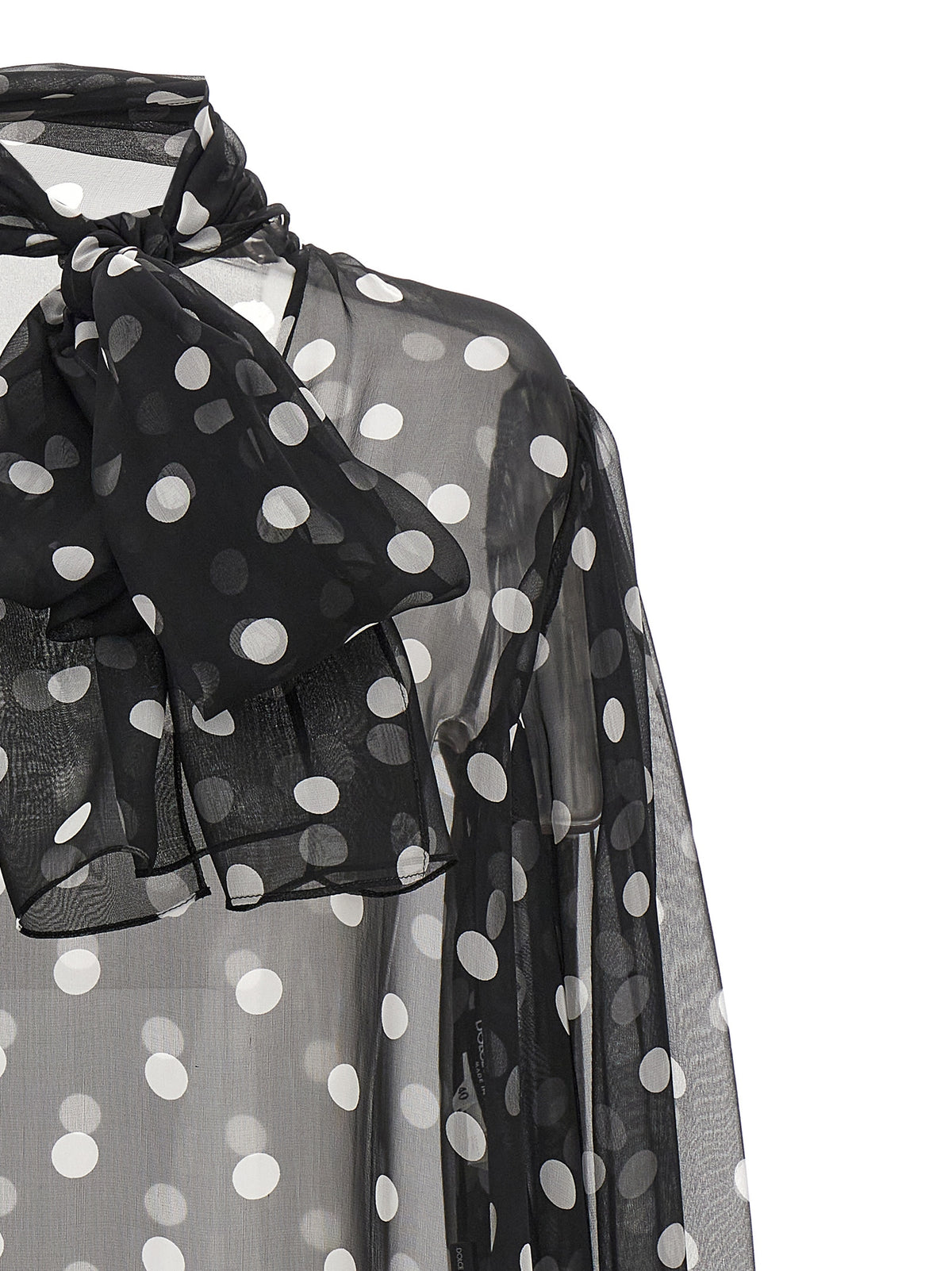 Dolce & Gabbana Bicolor Silk Blouse