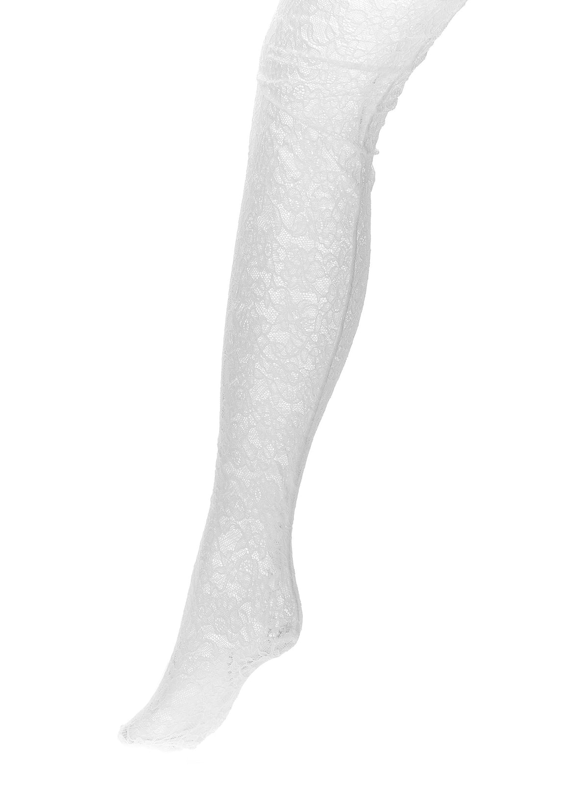 Valentino Garavani White Polyamide Socks