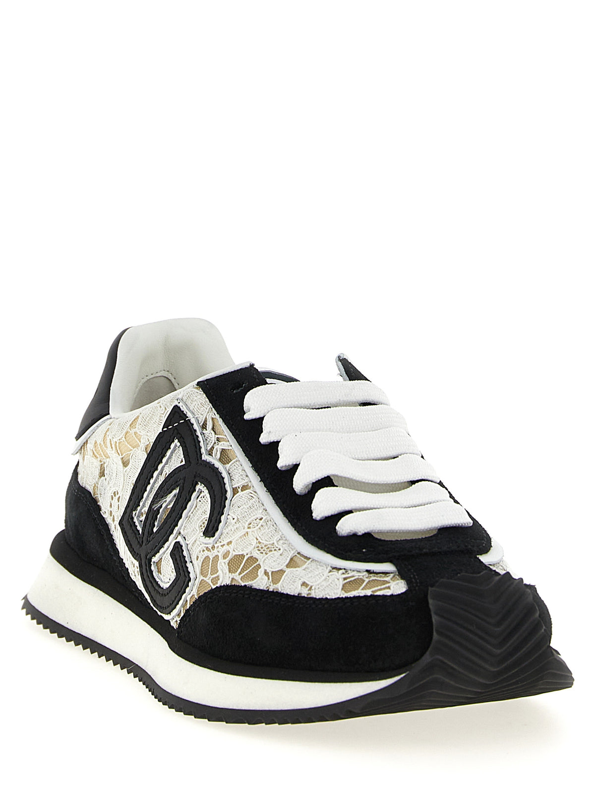 Dolce & Gabbana Bicolor Cotton Sneakers