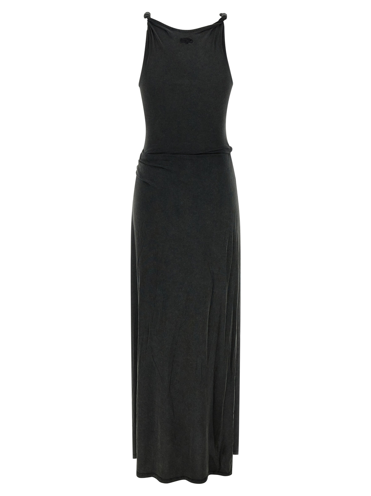 Diesel Black Modal Long Dress