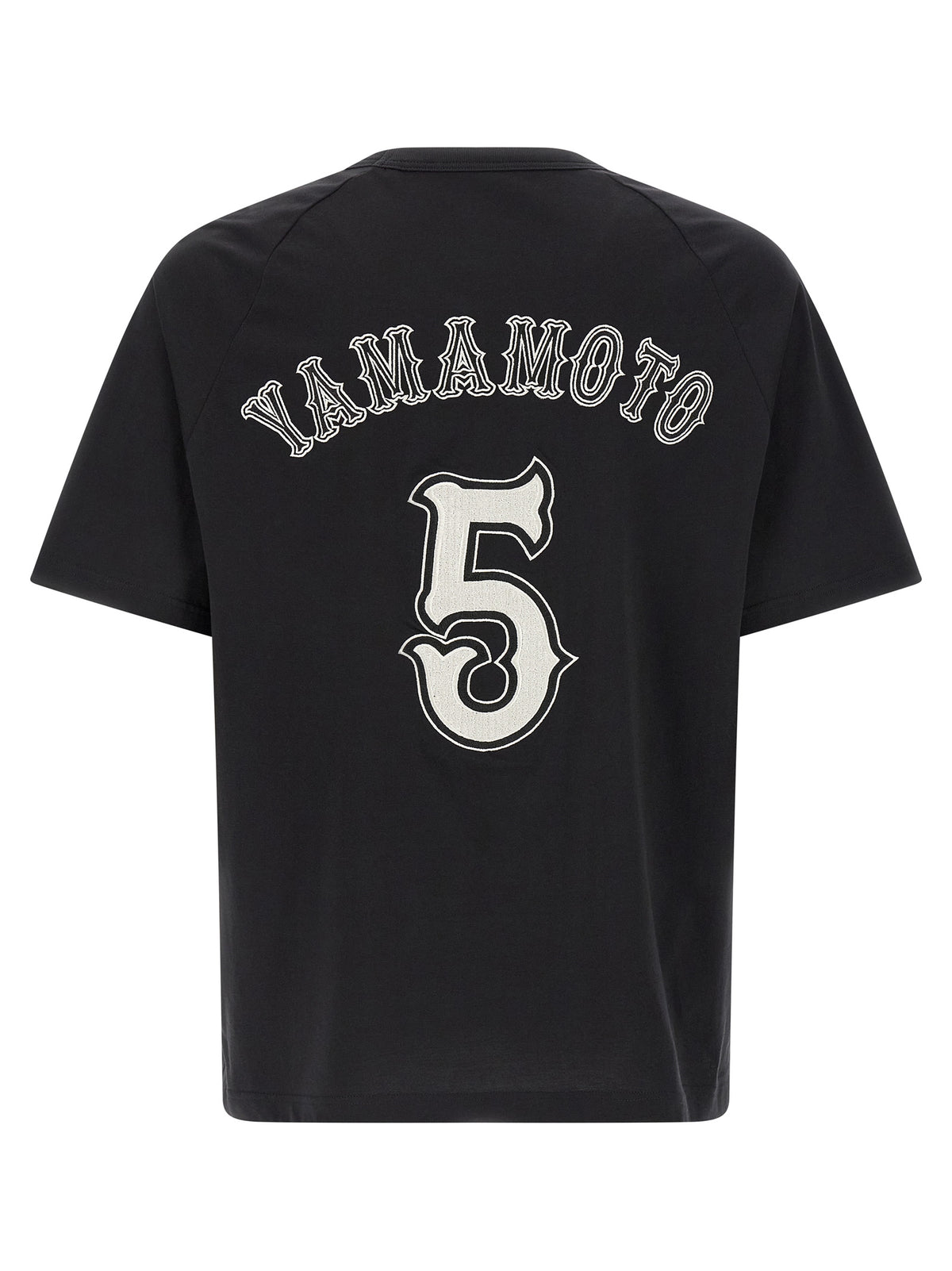 Y-3 Black Cotton T-Shirt