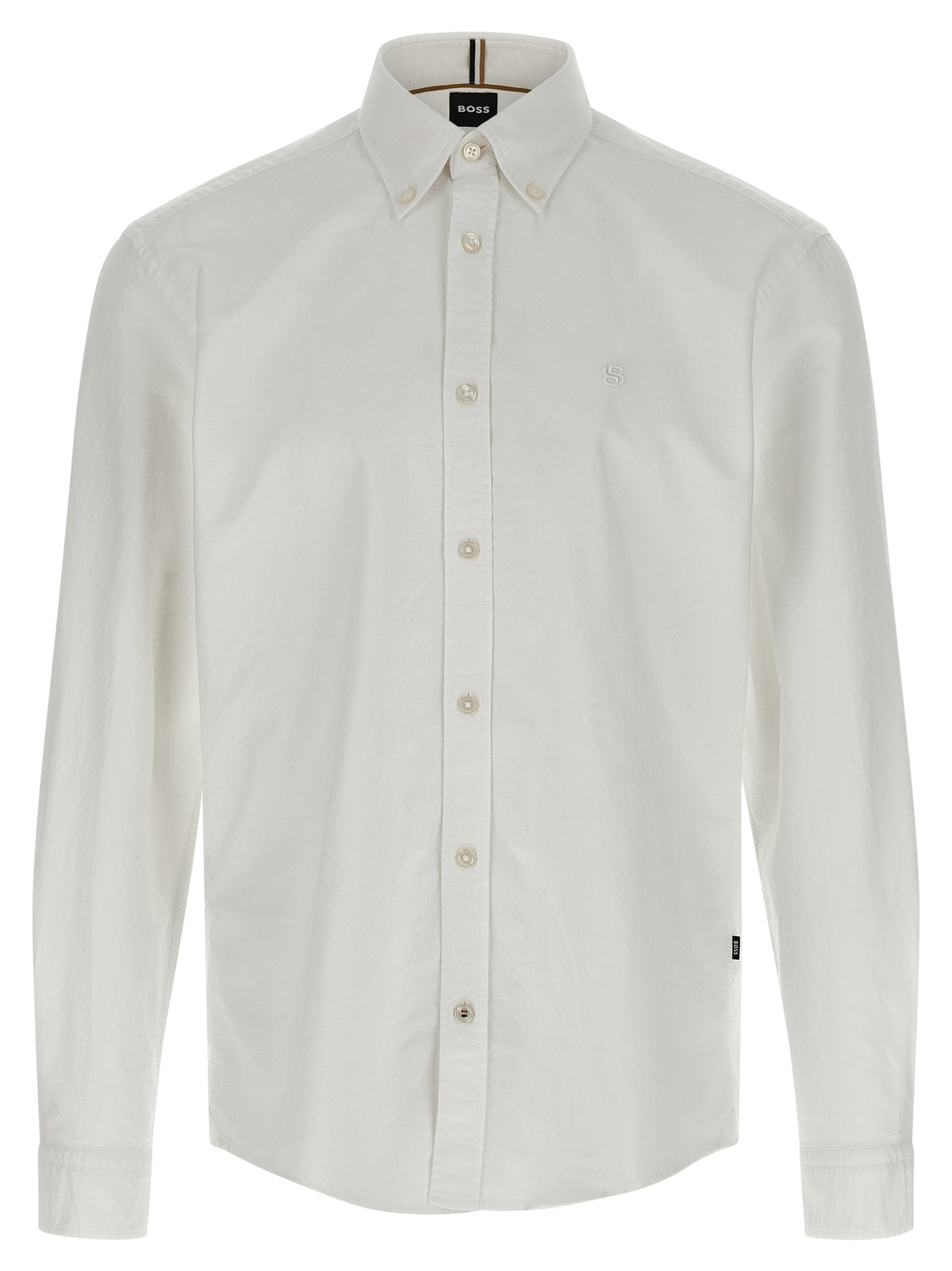 Hugo Boss White Cotton Blouse
