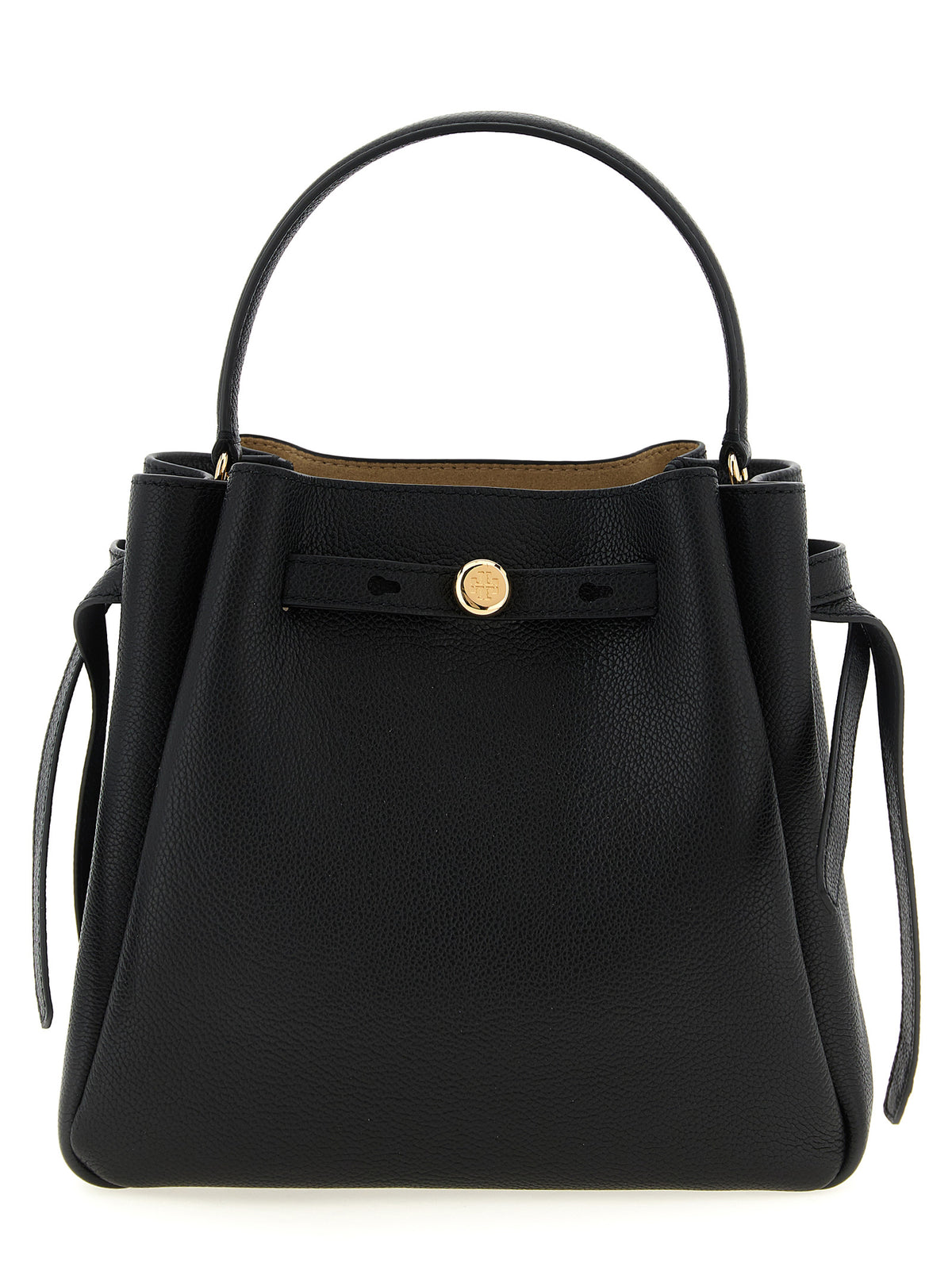 Tory Burch Black Cowhide Handbag