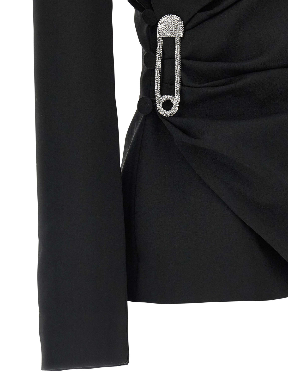 Giuseppe Di Morabito Black Virgin Wool Blazer