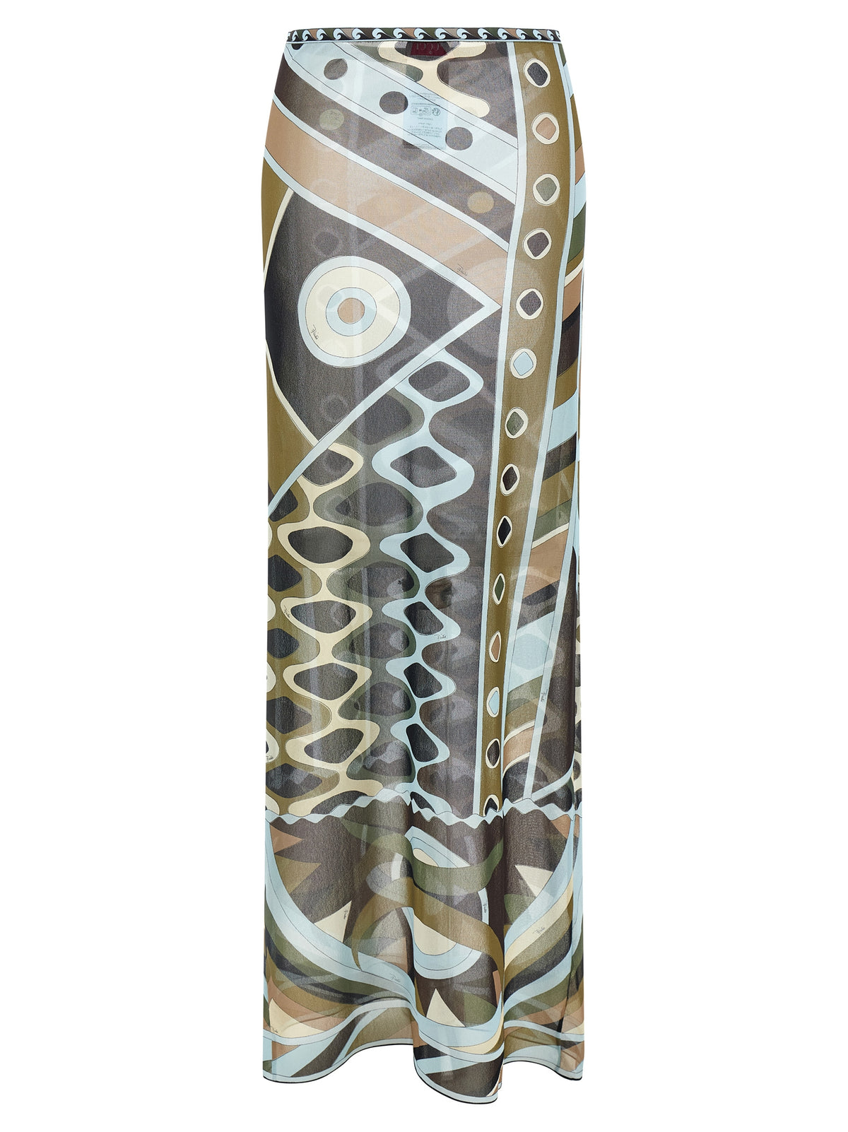 Emilio Pucci Multicolor Polyamide Mini Skirt