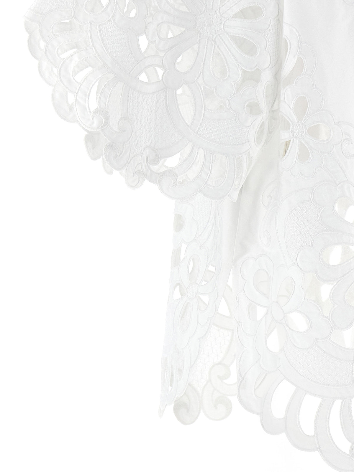 Dolce & Gabbana White Cotton Blouse