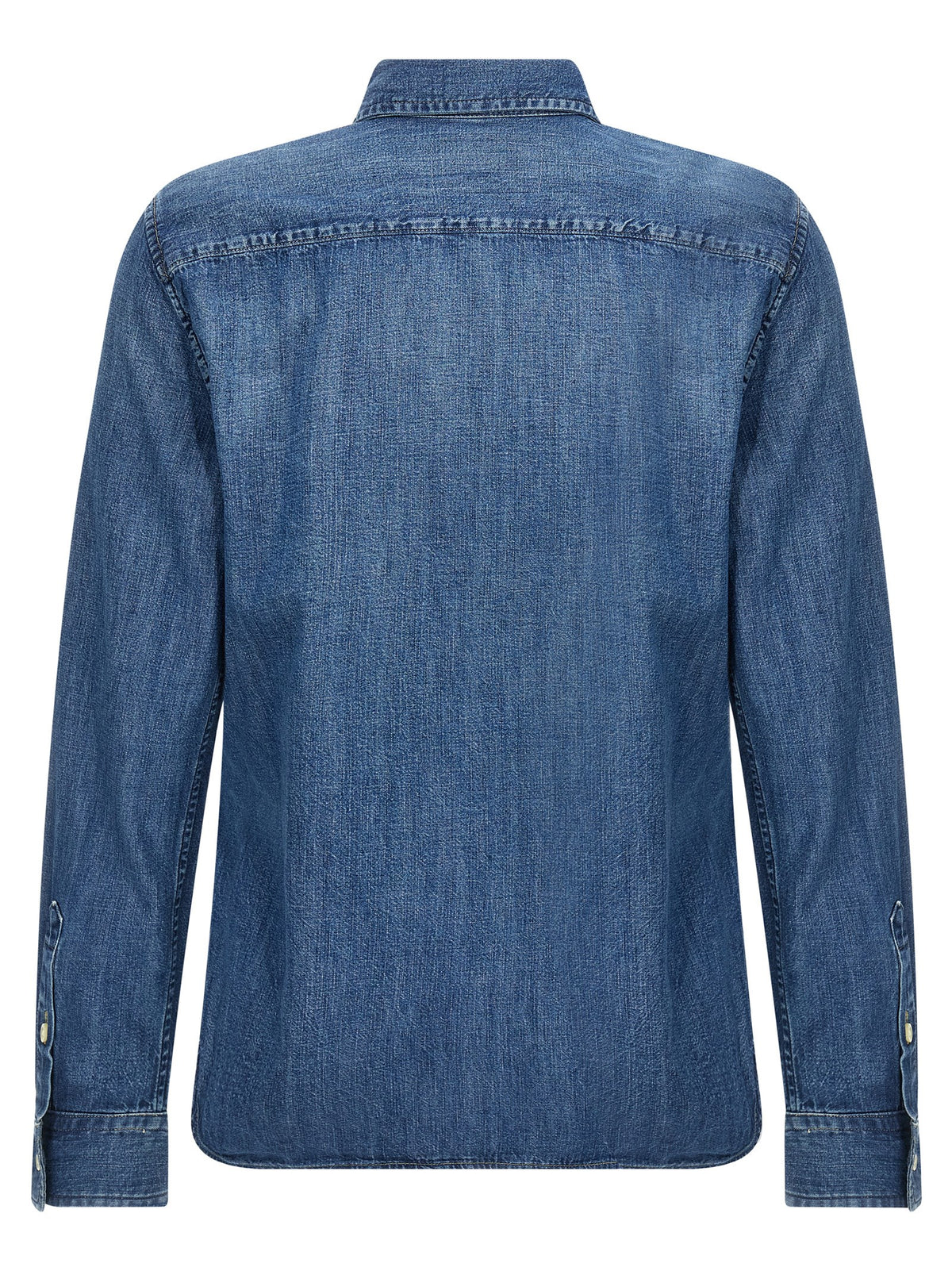Polo Ralph Lauren Blue Cotton Blouse