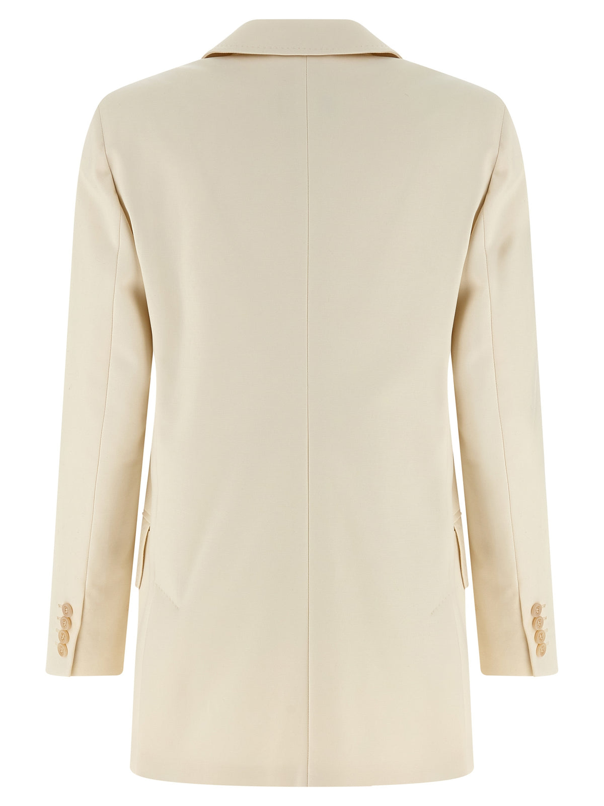 Max Mara White Cotton Blazer