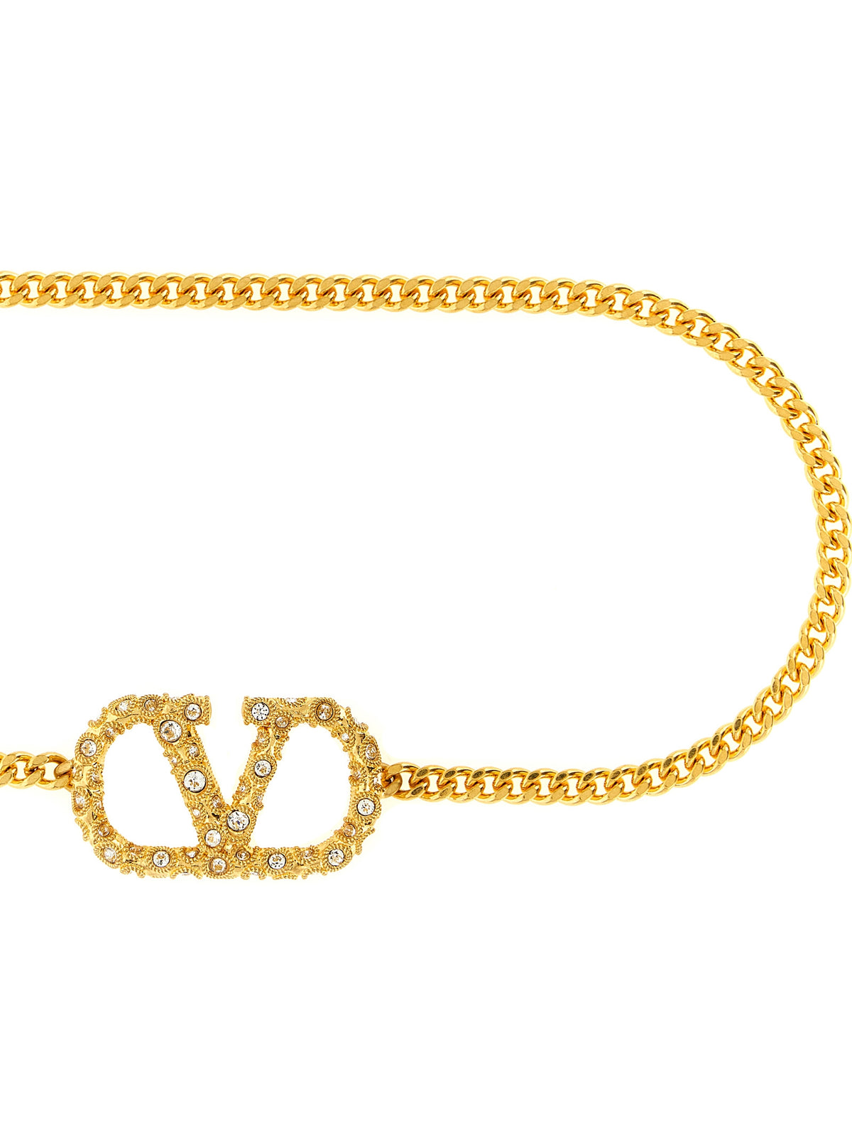 Valentino Garavani Gold Brass Belt