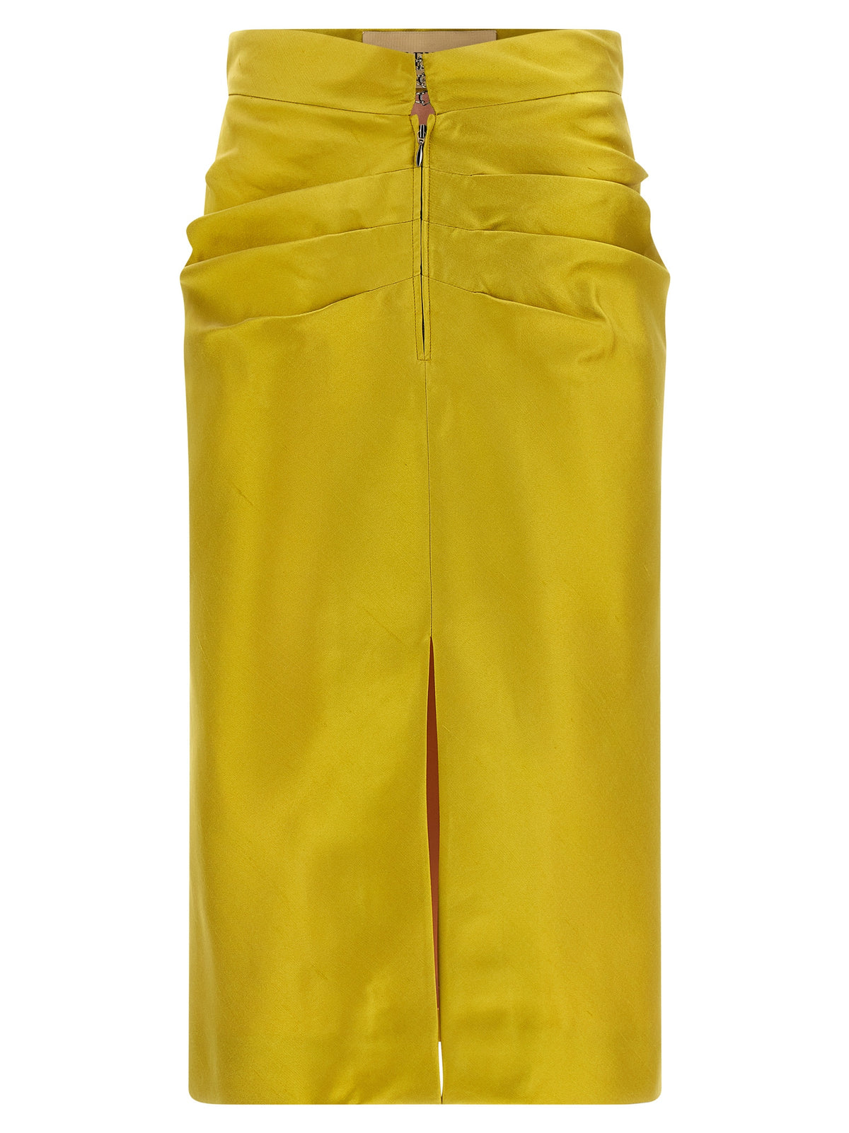 Valentino Garavani Bicolor Silk Midi Skirt