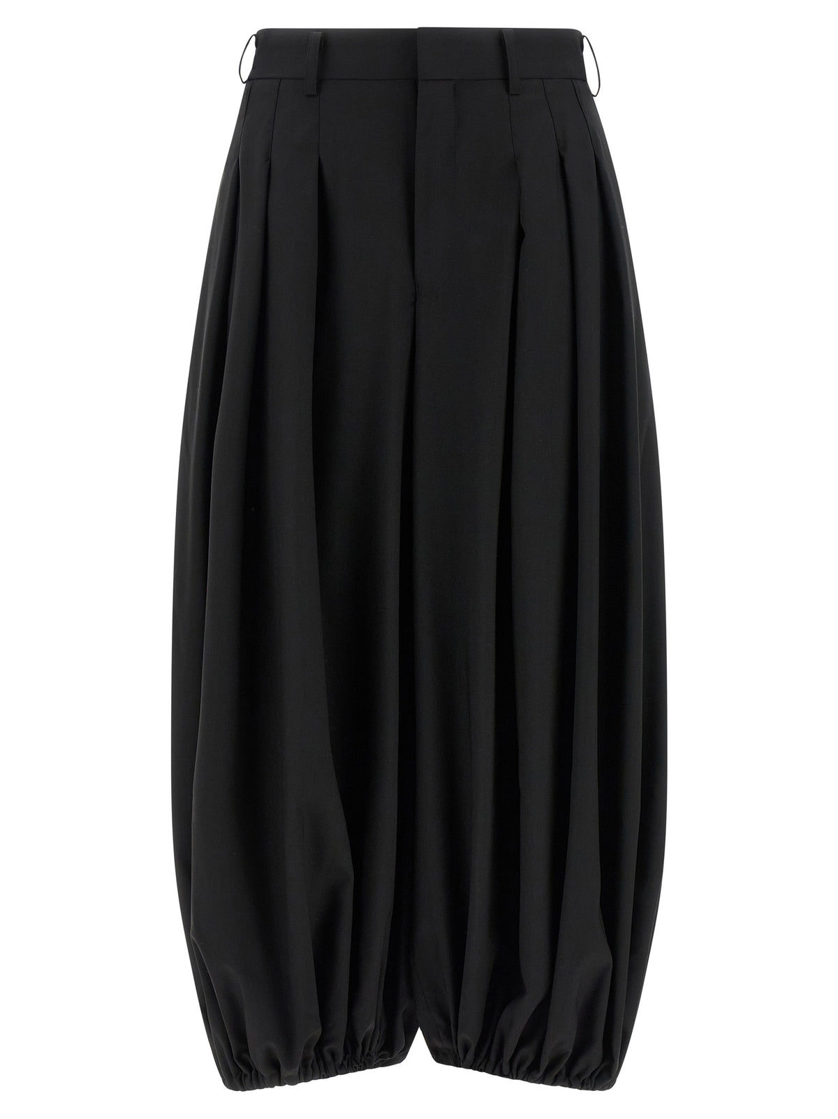 Comme Des Garçons Black Wool Pants