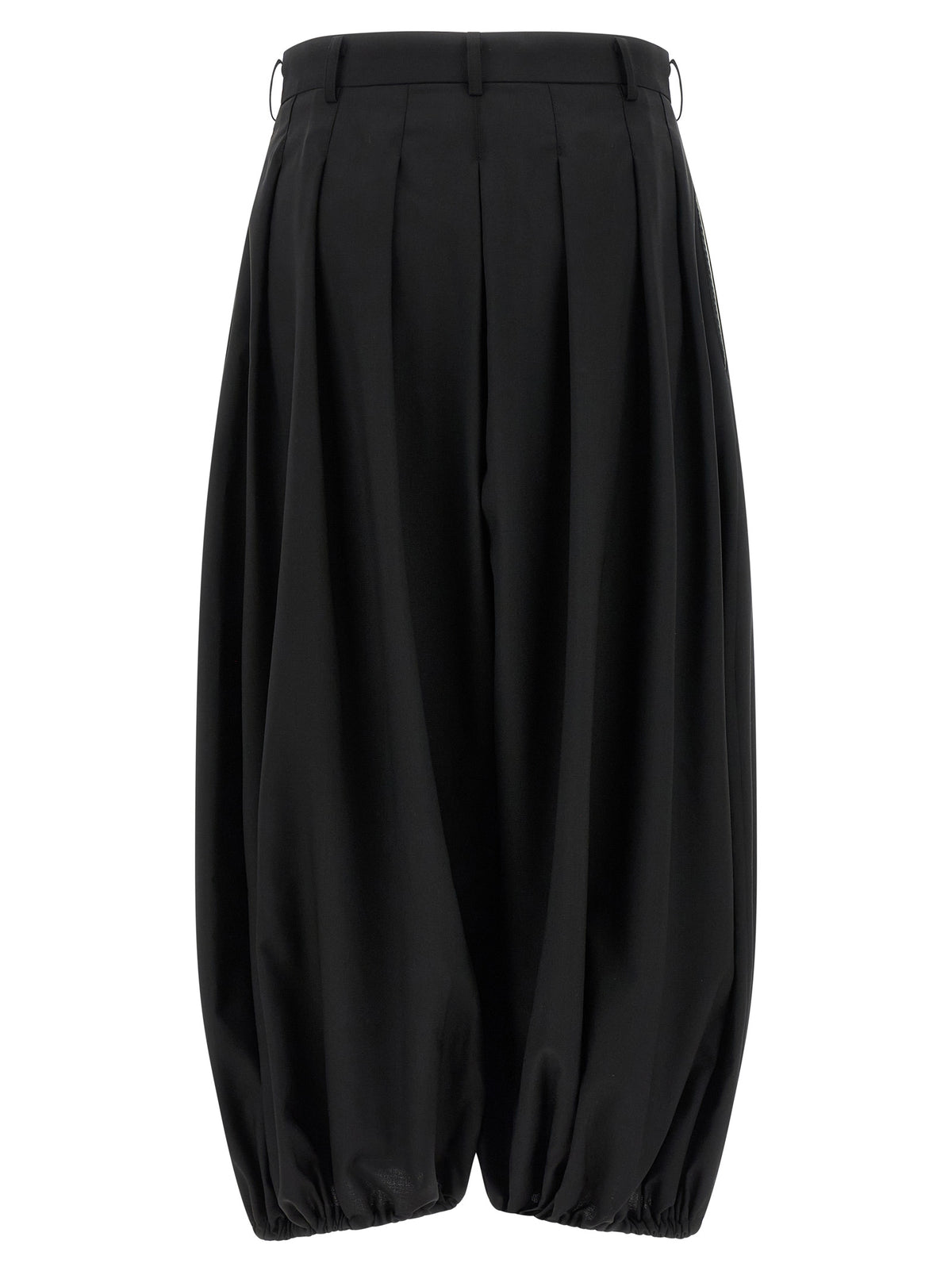 Comme Des Garçons Black Wool Pants
