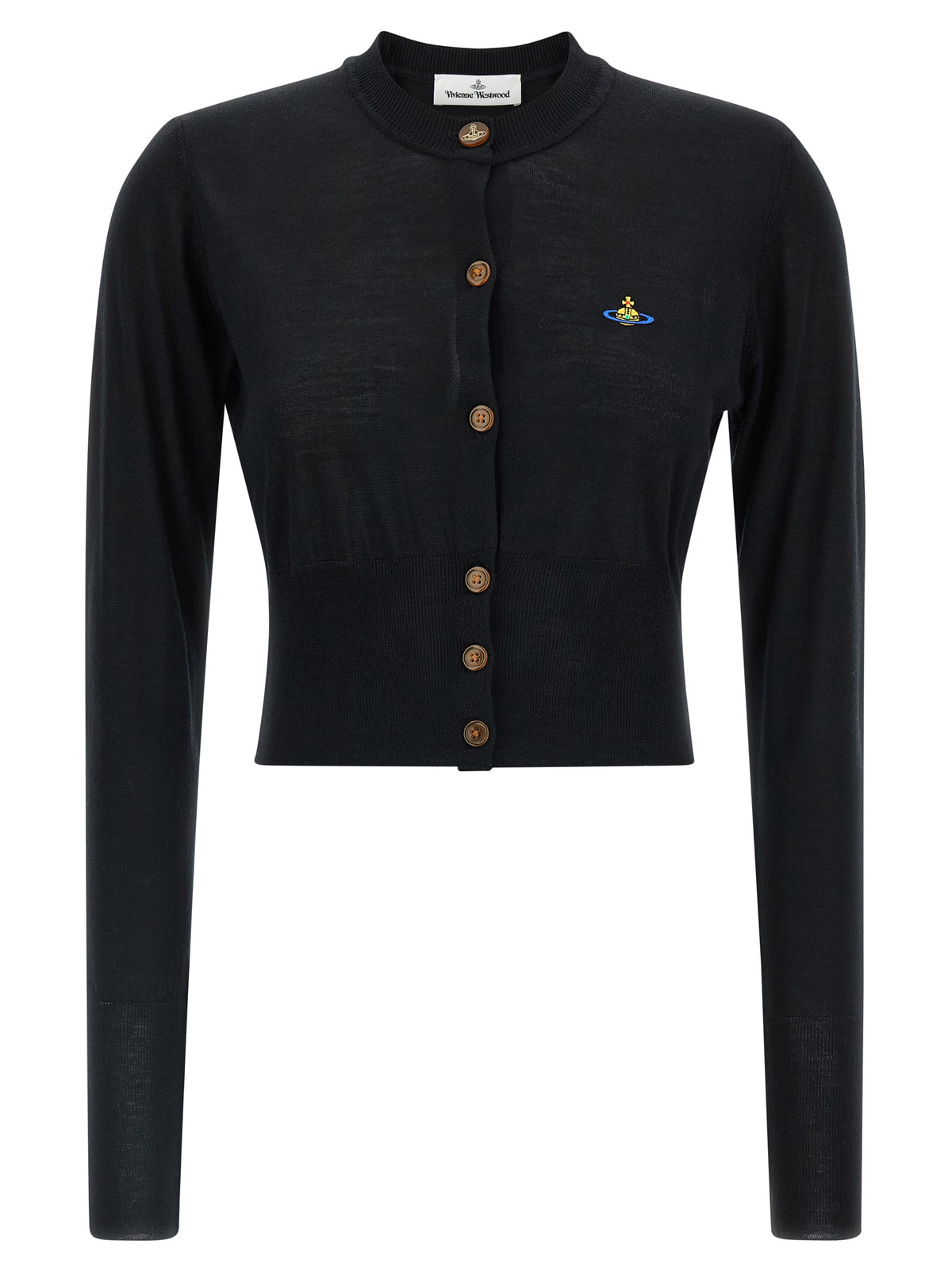 Vivienne Westwood Black Cotton Cardigan