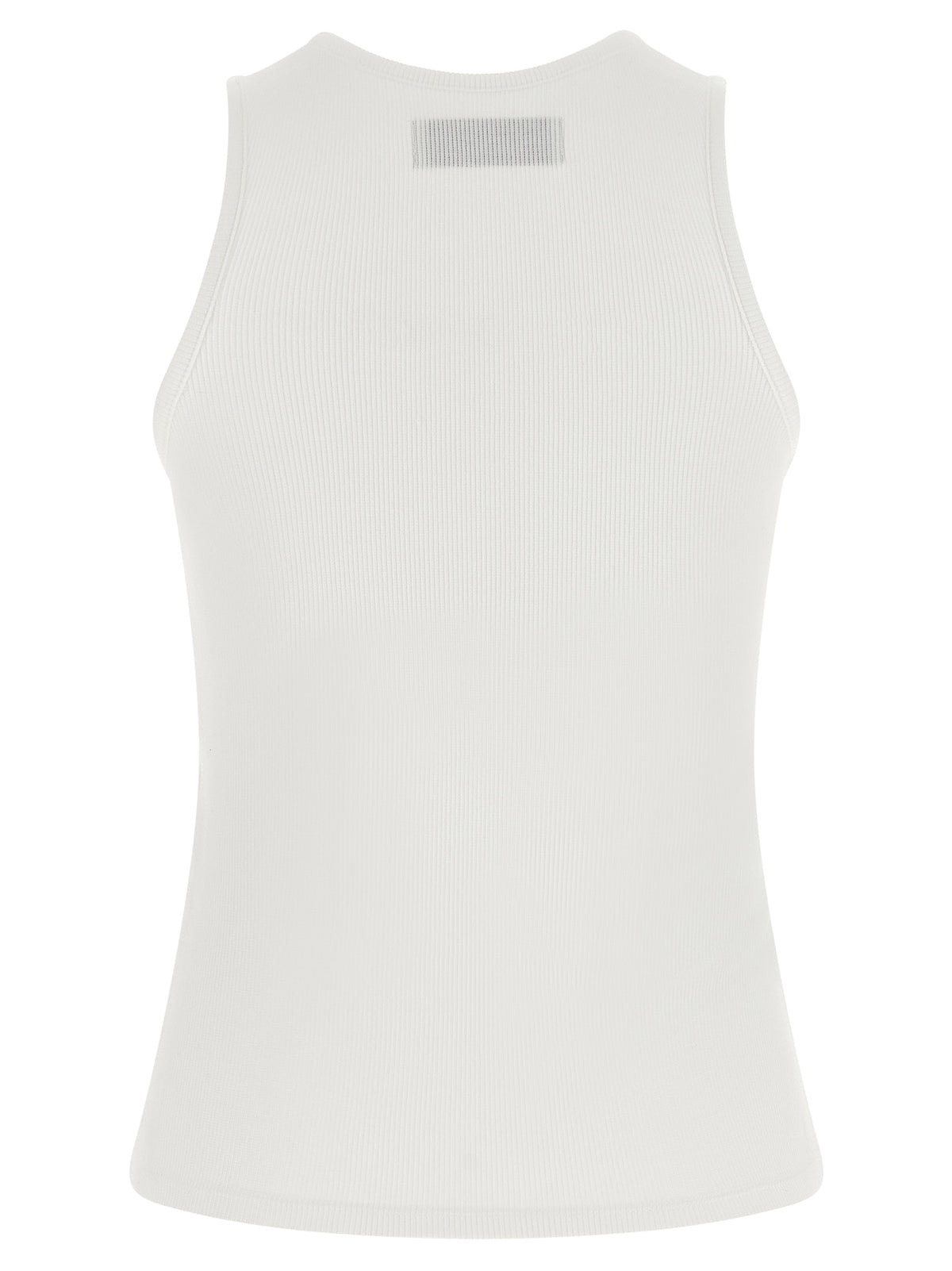 Vivienne Westwood White Cotton Sleeveles T-Shirt