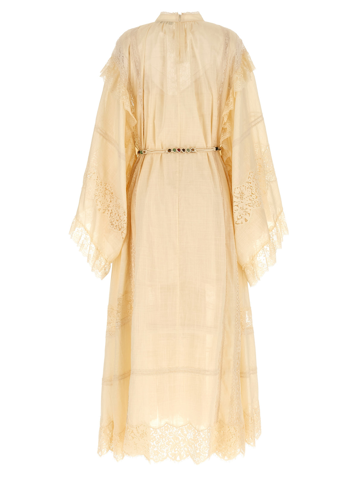 Zimmermann Beige Cotton Midi Dress