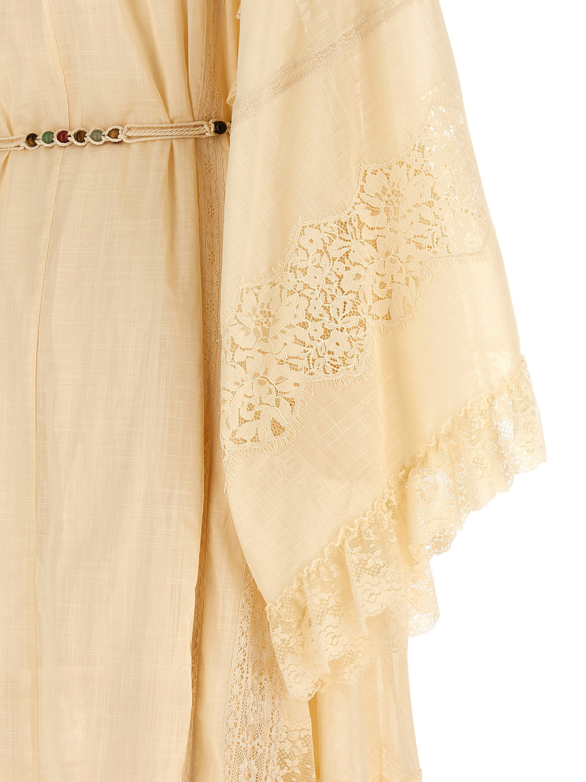 Zimmermann Beige Cotton Midi Dress