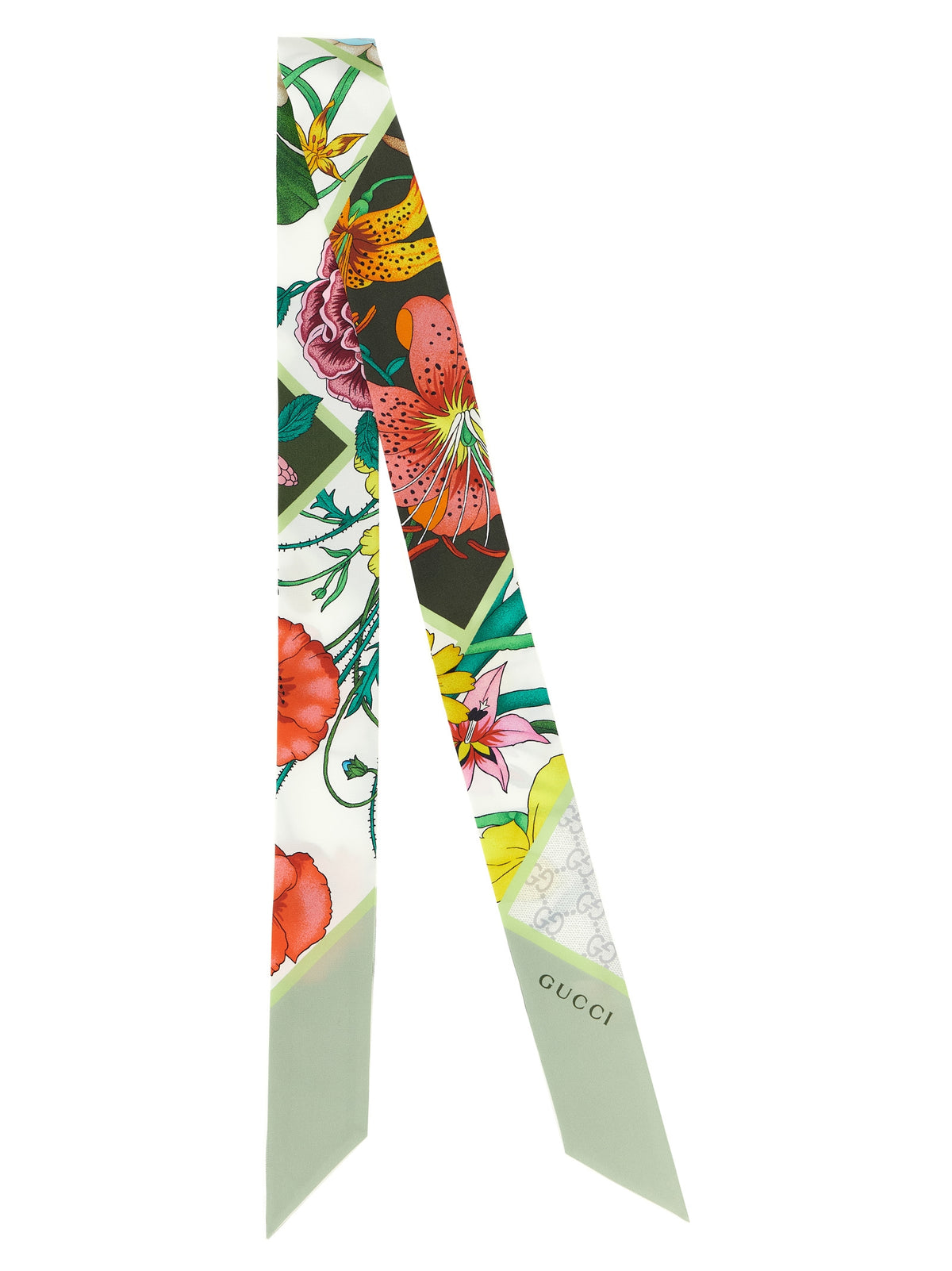 Gucci Bicolor Silk Foulard