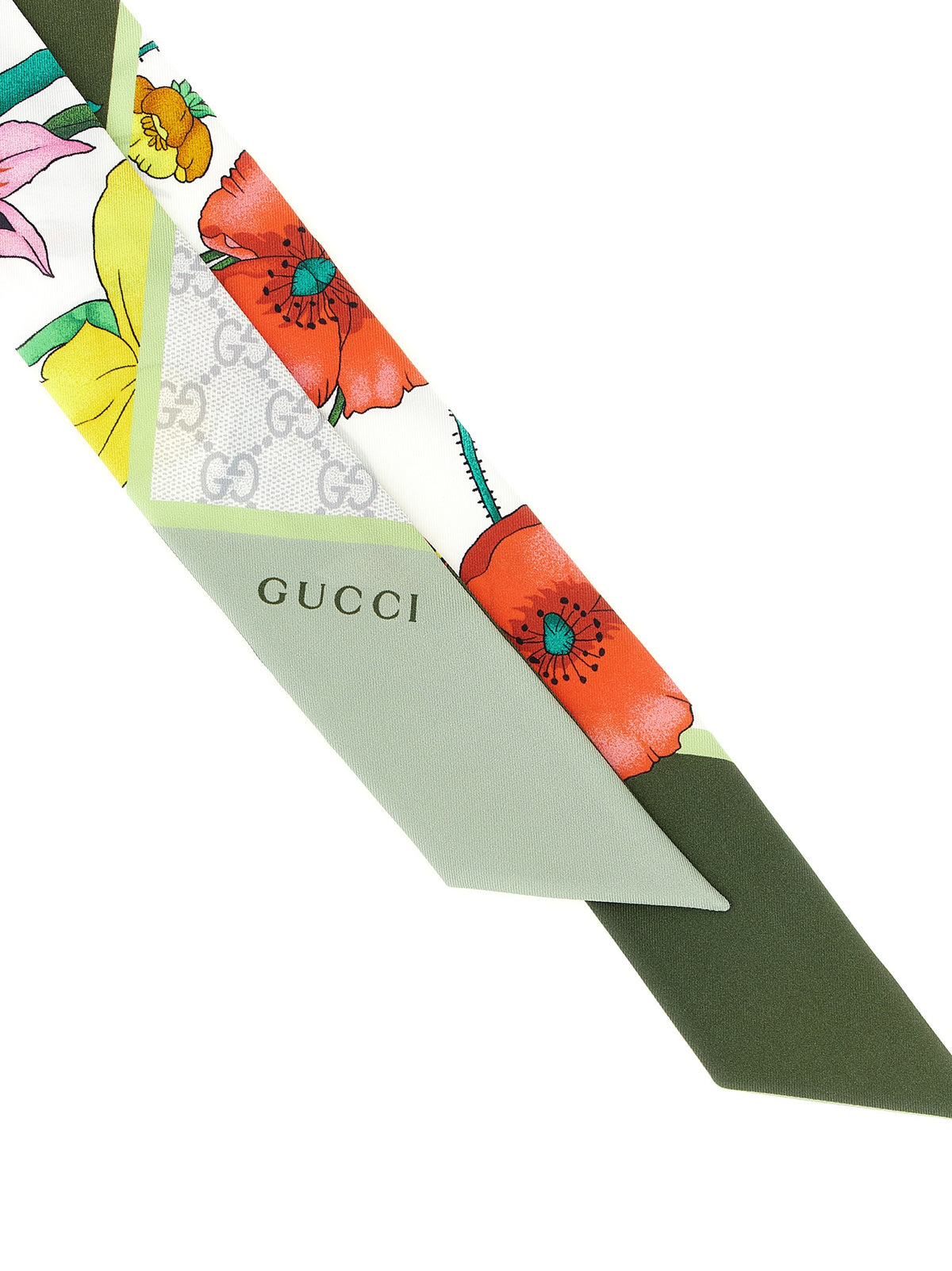 Gucci Bicolor Silk Foulard