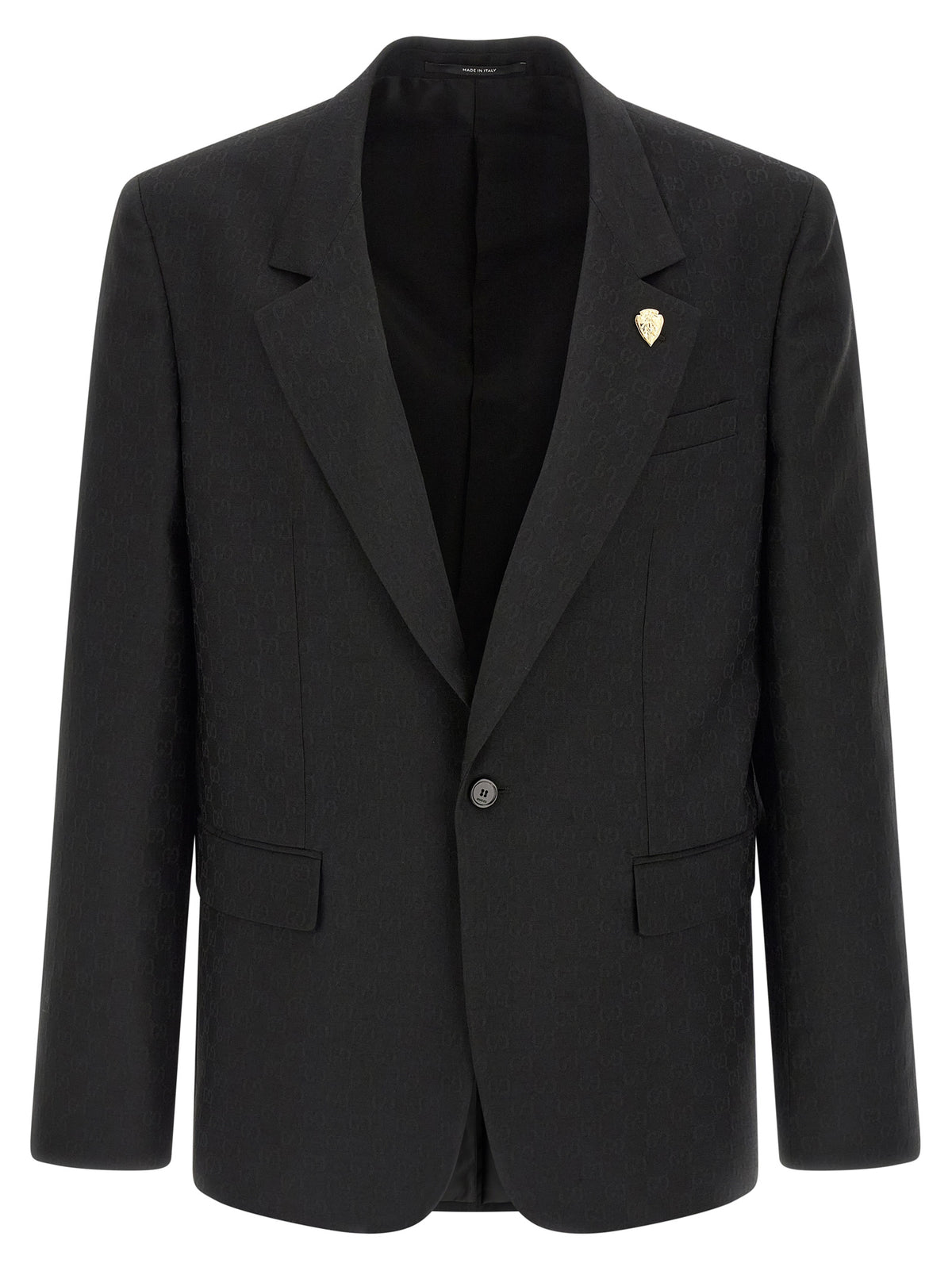 Gucci Black Polyester Blazer