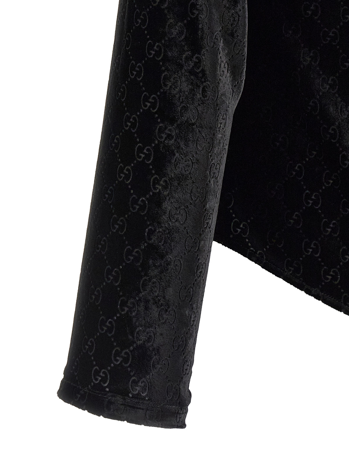 Gucci Black Viscose Blouse