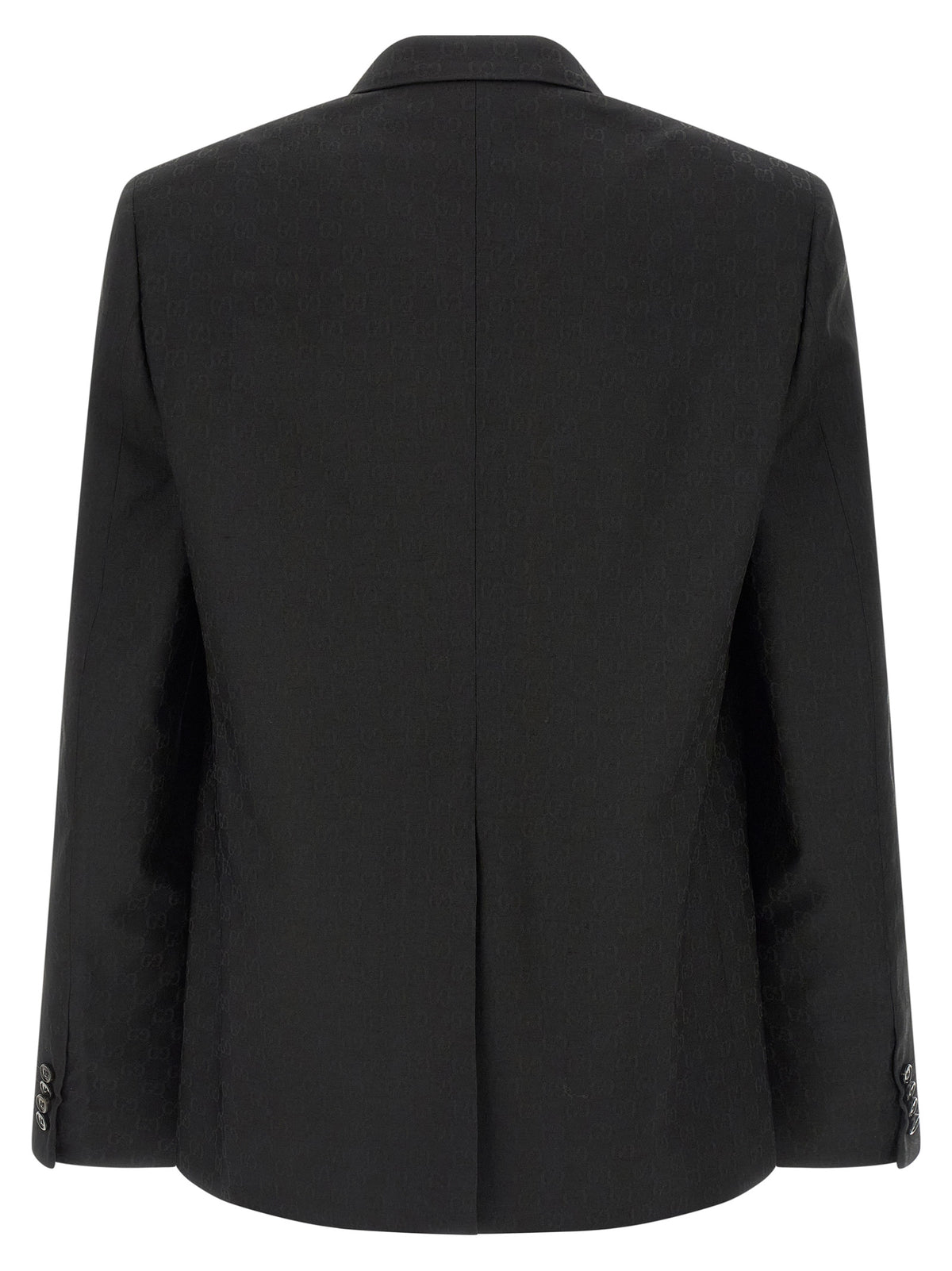 Gucci Black Polyester Blazer