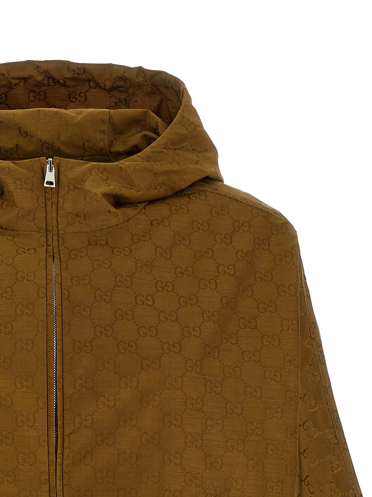 Gucci Bicolor Polyamide Shell Jacket