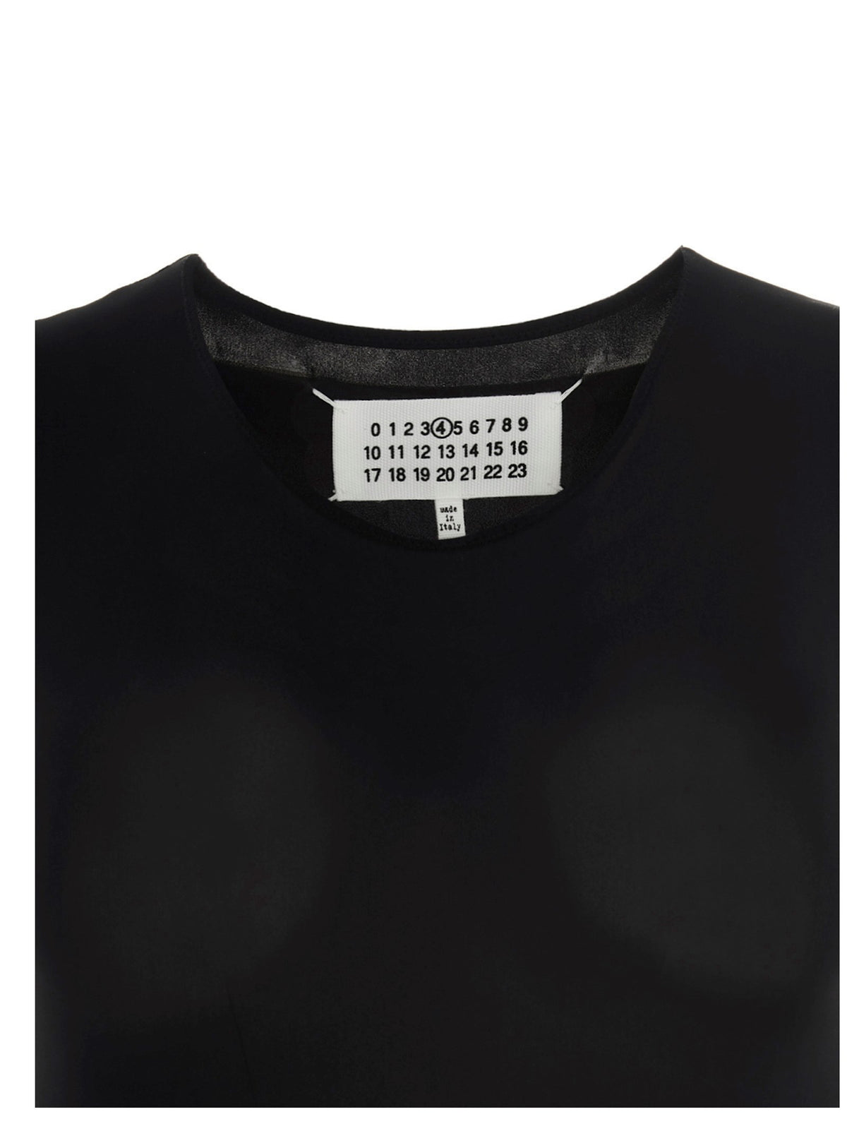 Maison Margiela Black Polyamide Bodysuit