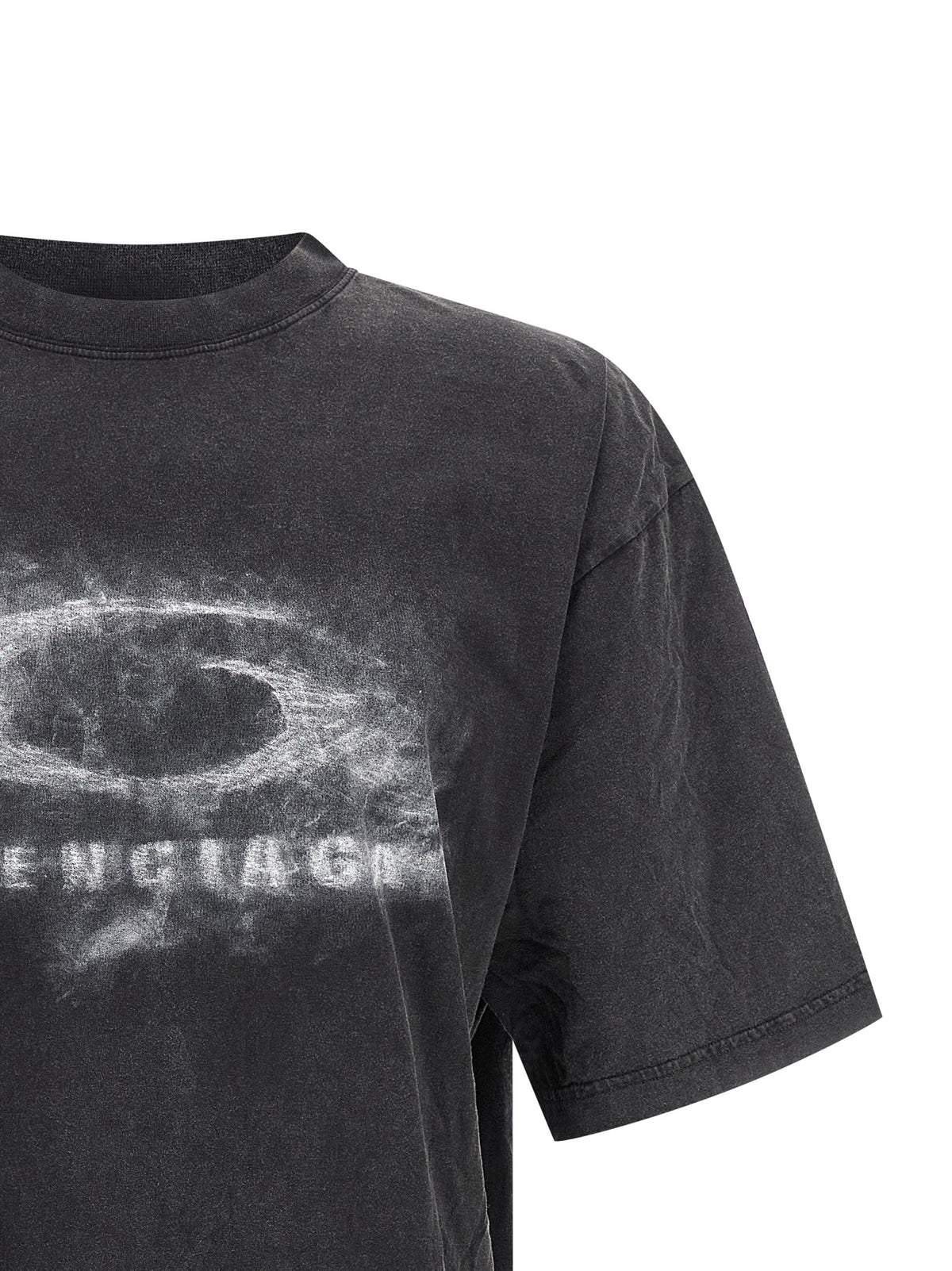 Balenciaga Bicolor Cotton T-Shirt