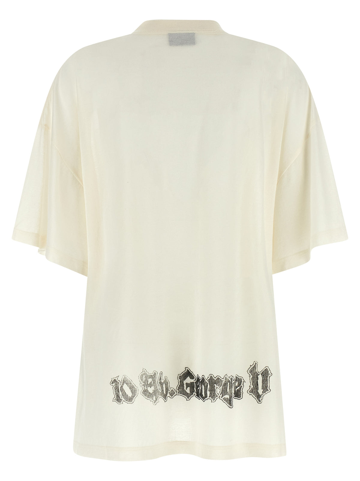 Balenciaga White Cotton T-Shirt