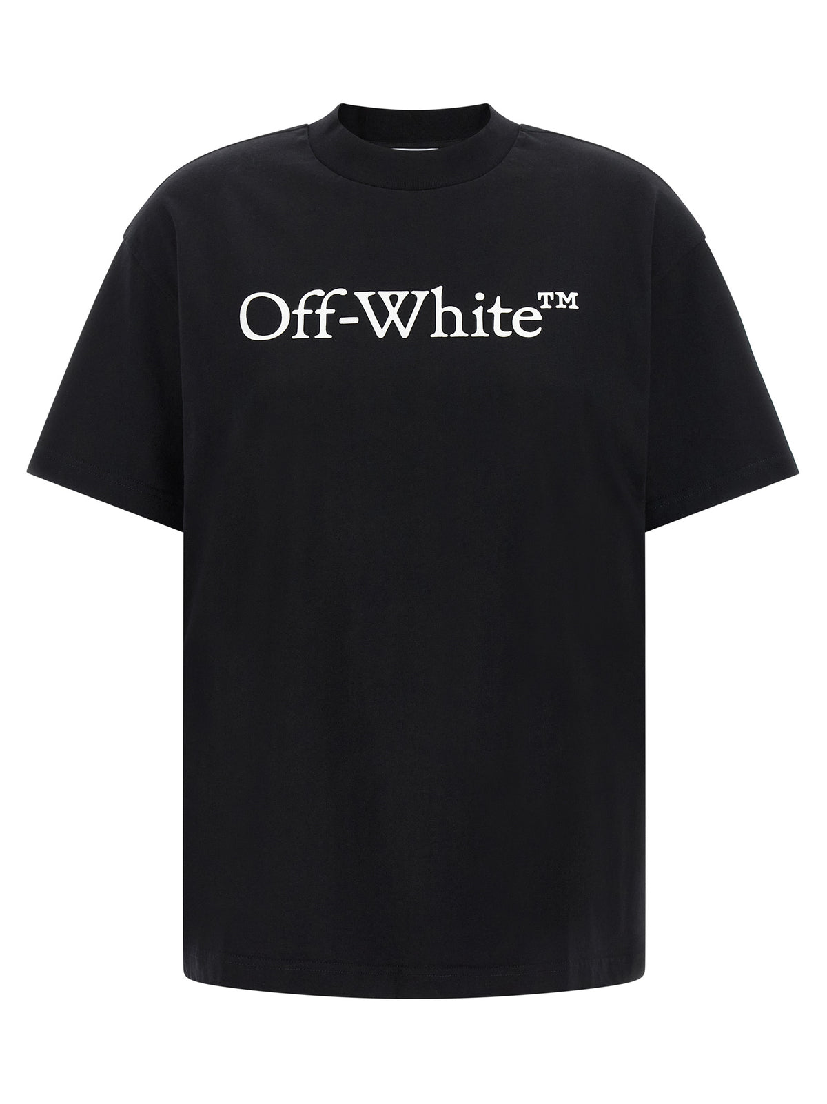 Off-White Black Cotton T-Shirt