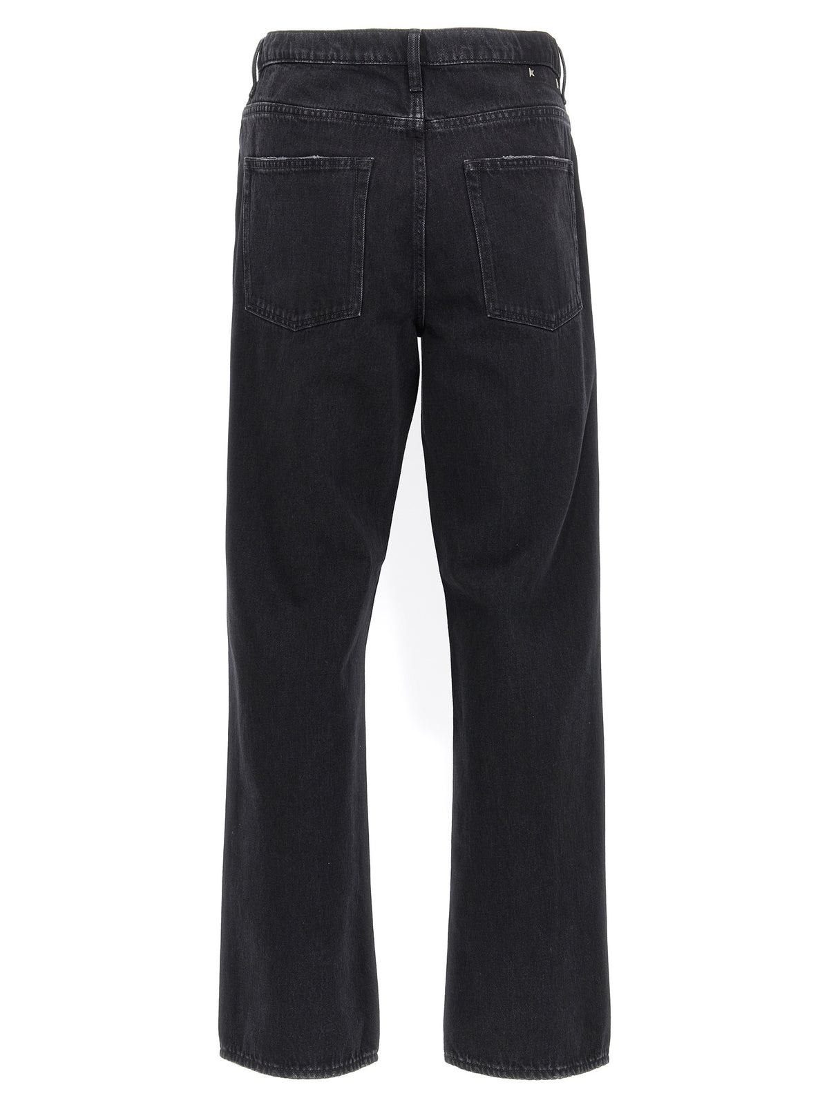 Golden Goose Black Cotton Straight-Leg Jeans
